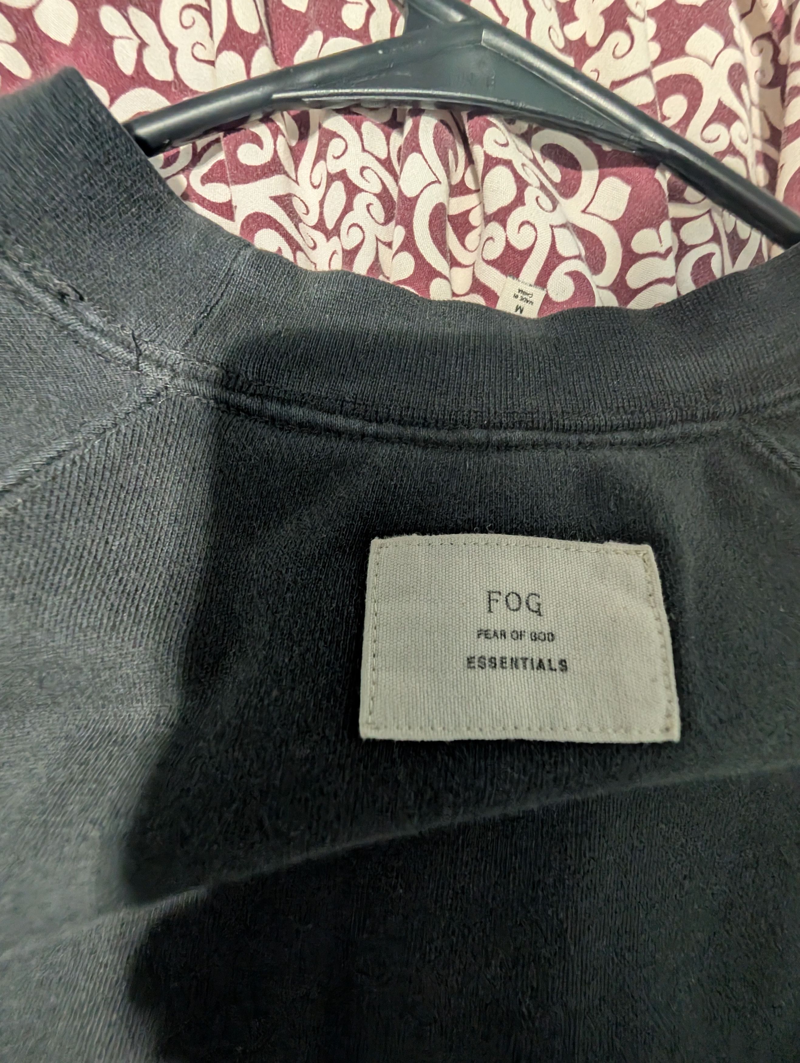 Essentials Fog essentials crew neck grey Size US M / EU 48-50 / 2 - 4 Thumbnail