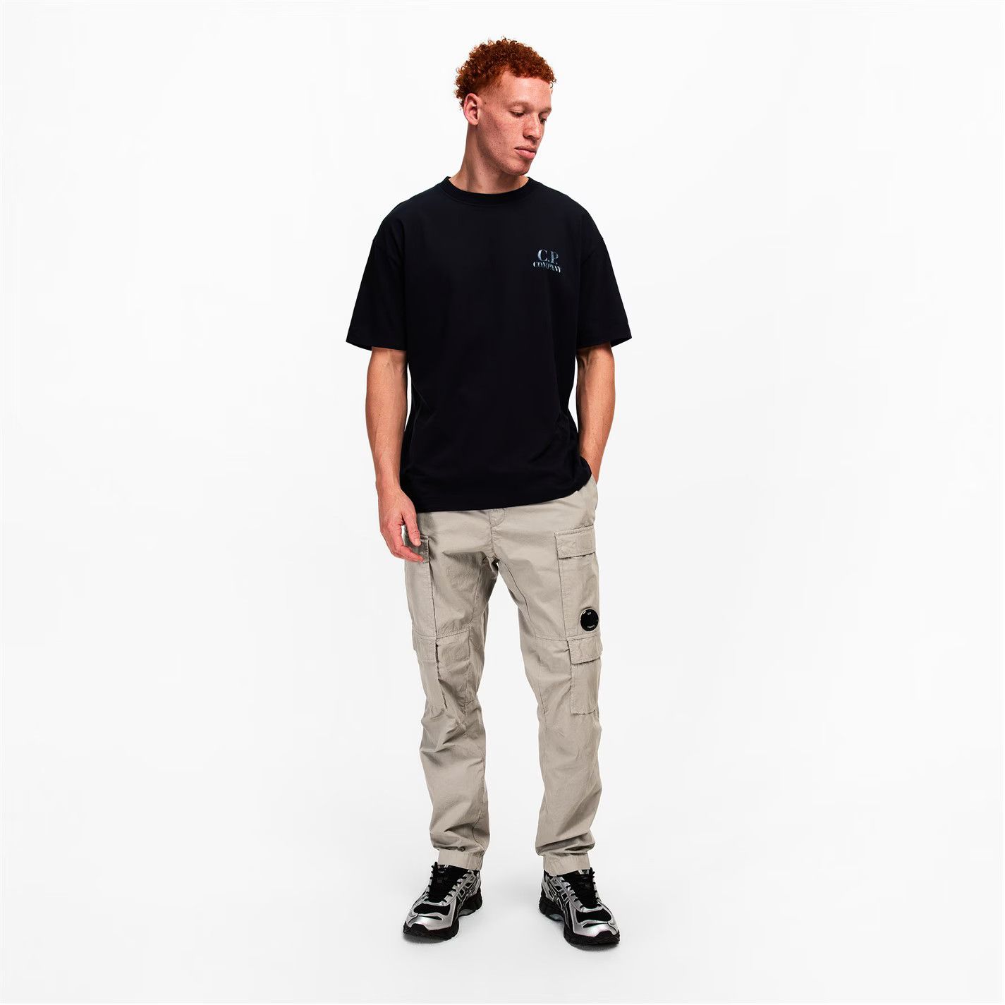 C.P. Company o1g2r1mq0426 Micro Reps Cargo Trousers in Grey Size US 36 / EU 52 - 6 Thumbnail