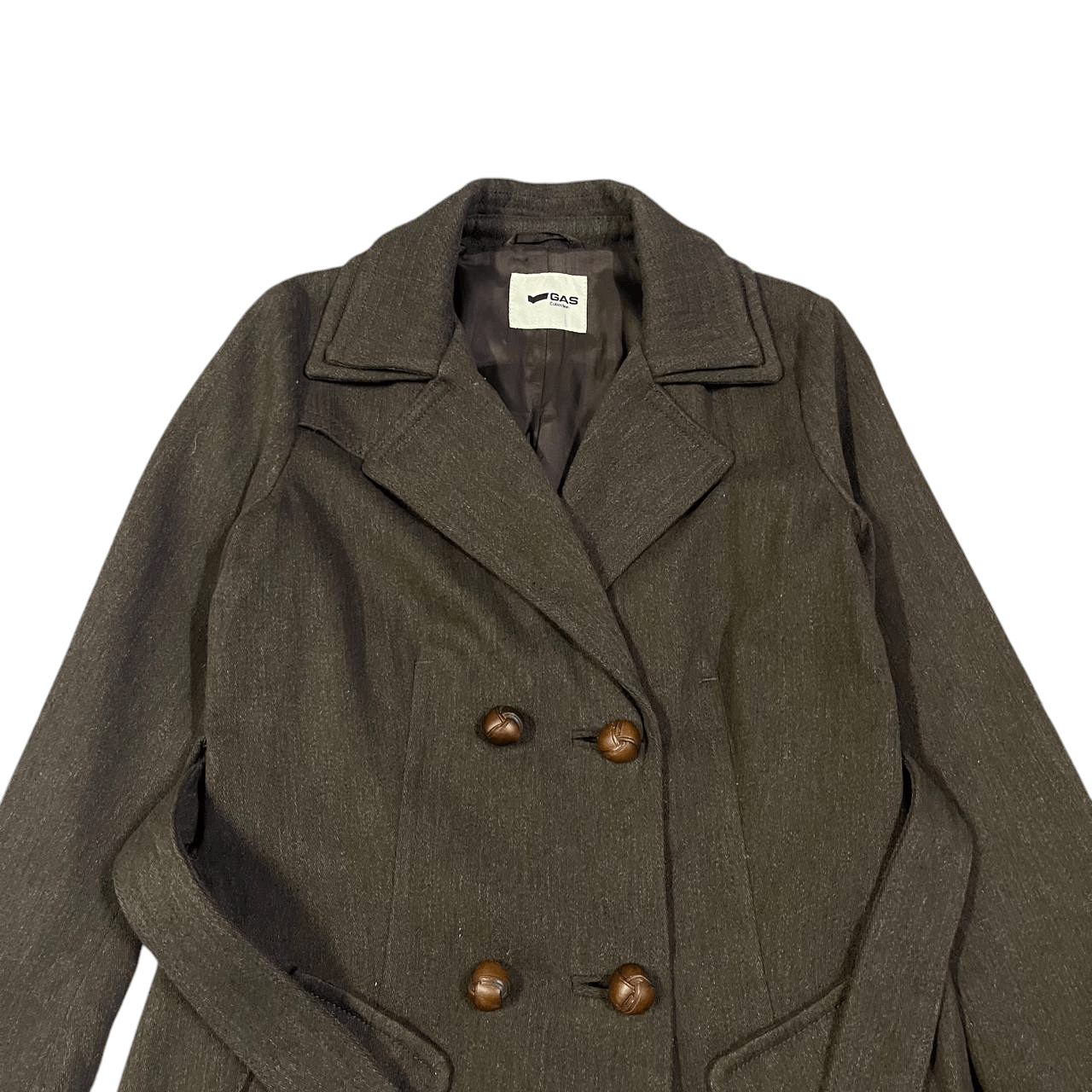 GAS Vintage Gas Collection Double Collar Coat Size M / US 6-8 / IT 42-44 - 2 Thumbnail