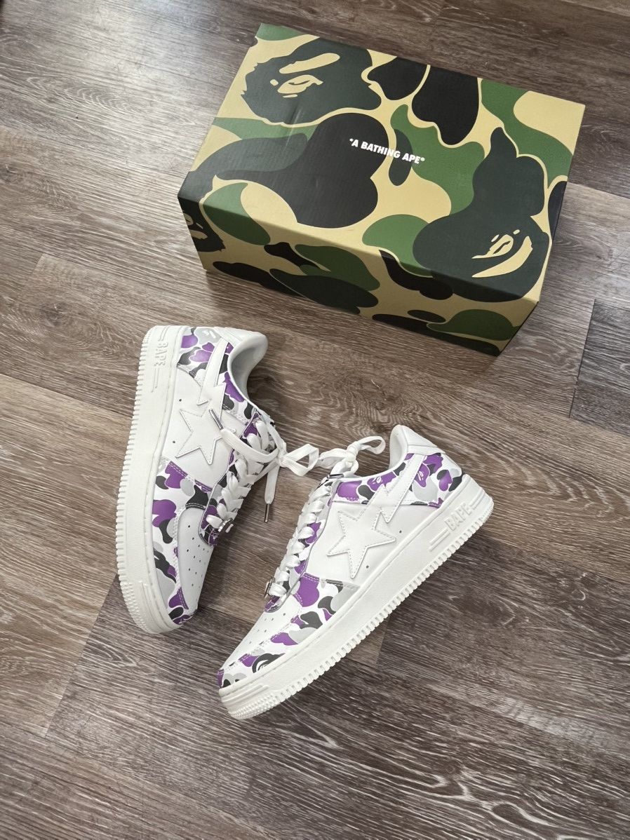 NYC 5th Bape Bapesta Sneakers