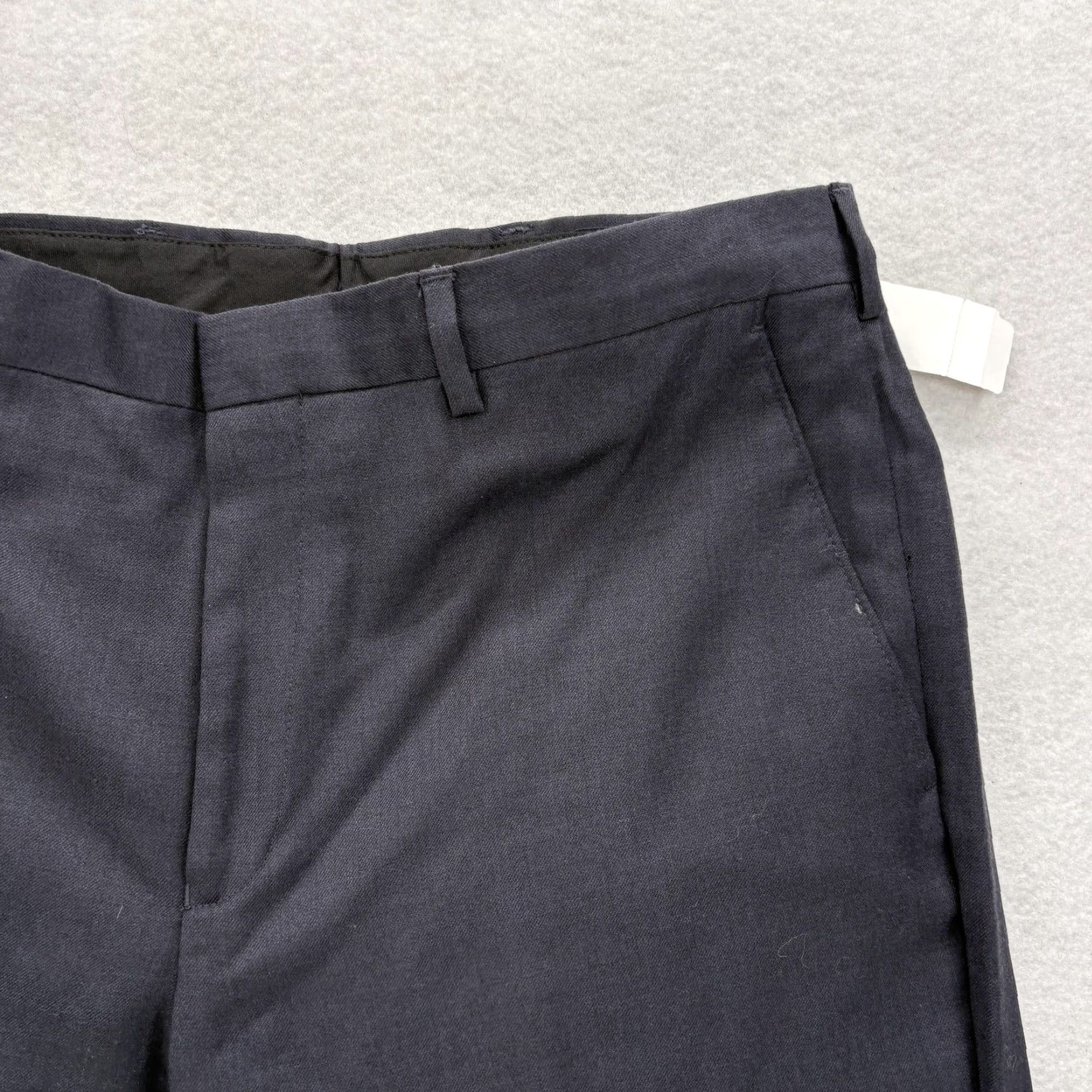 Jos. A. Bank Jos A Bank Joseph Slim Fit Pants Mens 33 Navy 100% Wool Dress Slacks Trousers Size US 33 - 3 Thumbnail