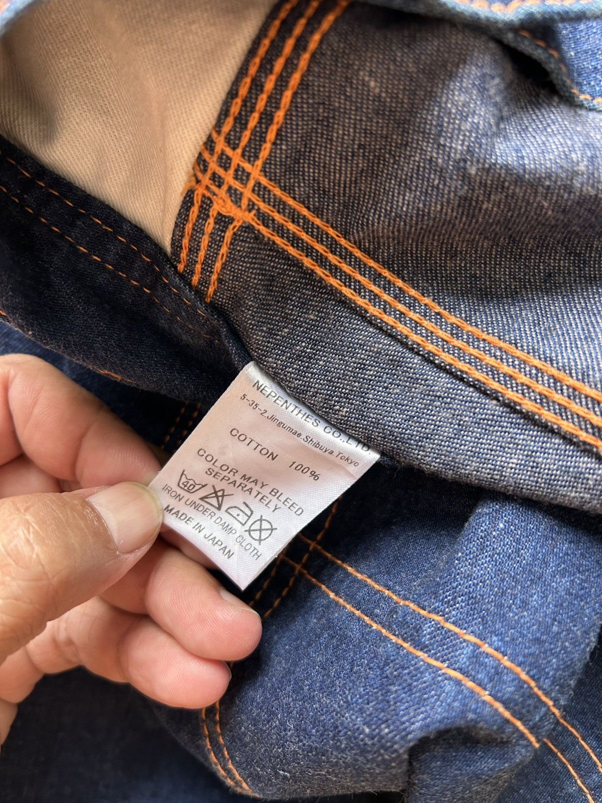 Nepenthes Nepenthes Carpenter Denim Pants Size US 32 / EU 48 - 11 Thumbnail