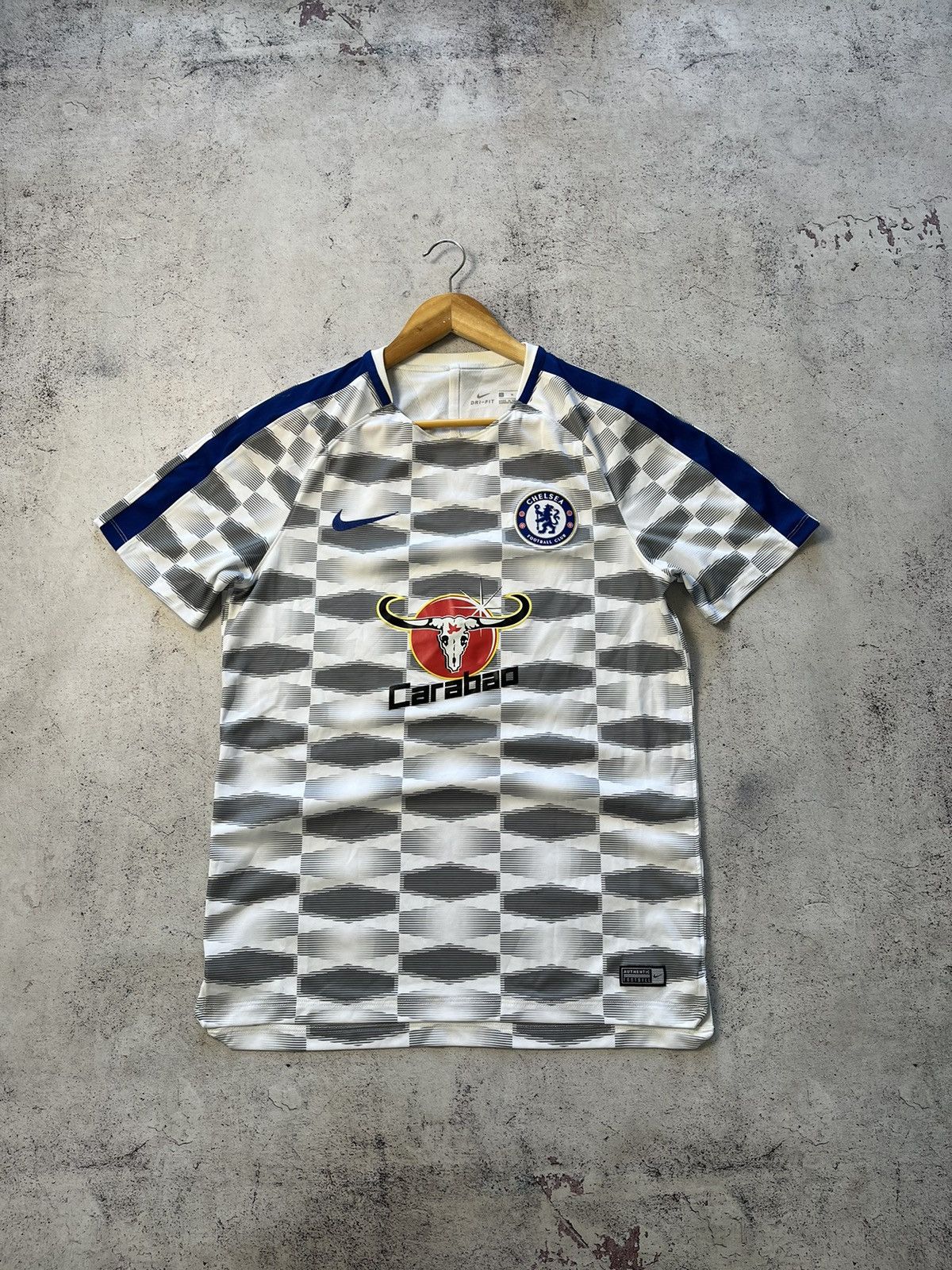 Nike NIKE FC CHELSEA LONDON 2017/2018 TRAINING SOCCER JERSEY Sz M Size US M / EU 48-50 / 2 - 2 Thumbnail