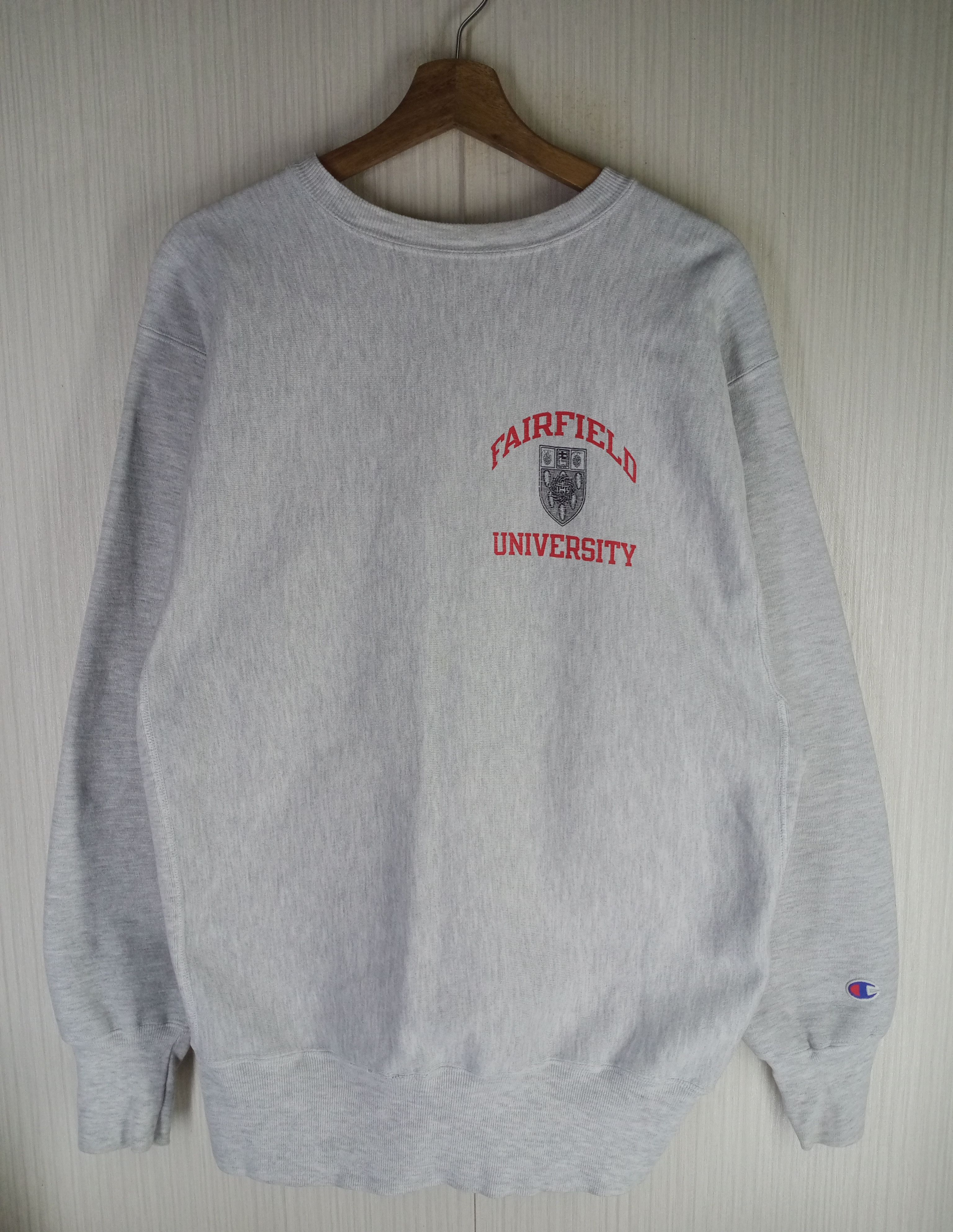 Champion Rare Vintage 90s Champion Reverse Weave Fairfield University Size US XL / EU 56 / 4 - 1 Thumbnail