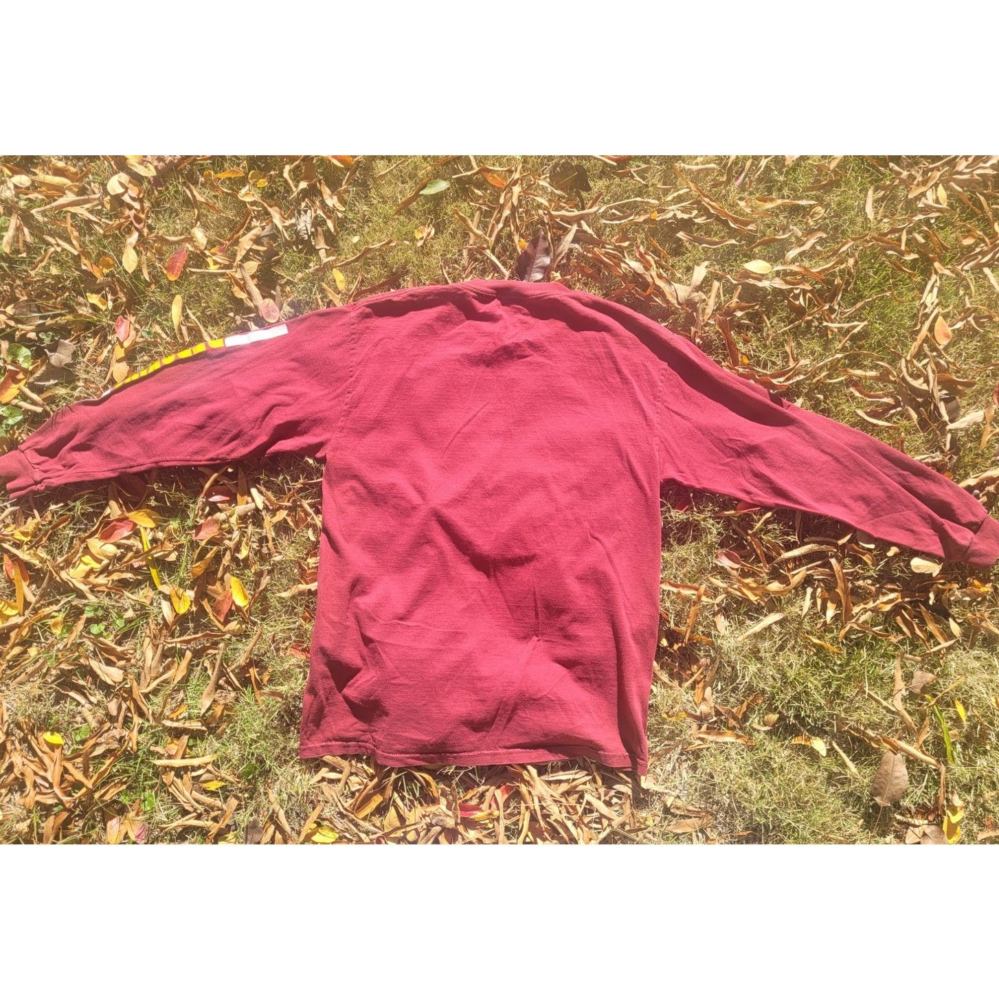 NFL × Vintage Vtg Washington Football long sleeve t shirt sleeve graphics Size US M / EU 48-50 / 2 - 4 Thumbnail