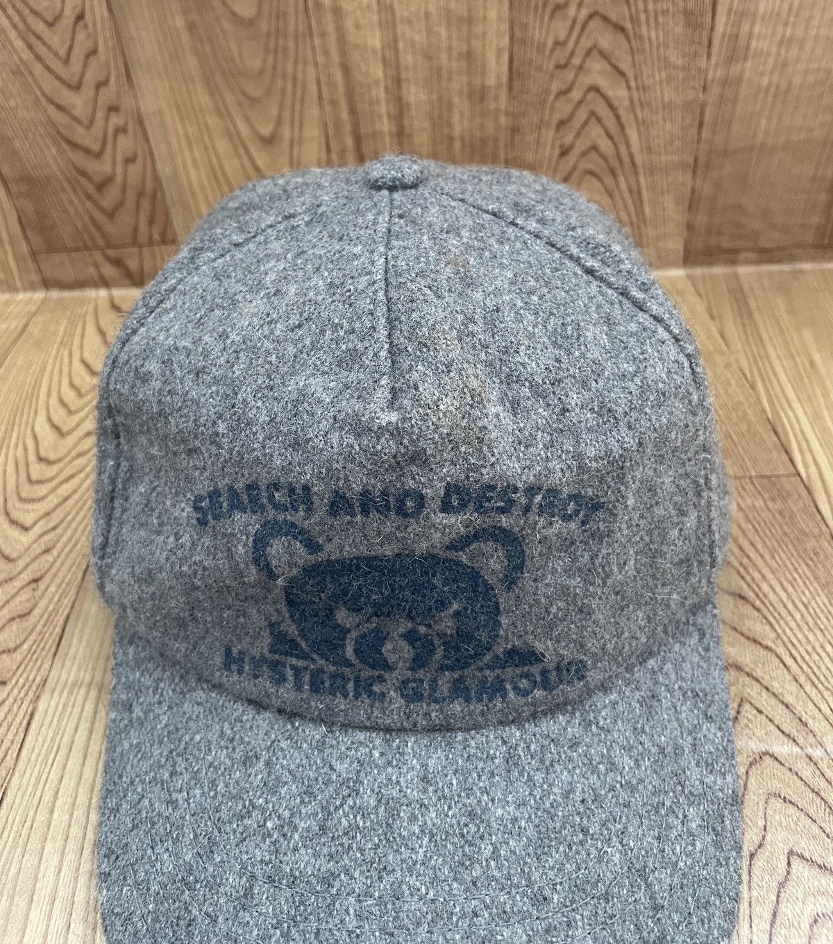Hysteric Glamour Rare Vintage Japanese Brand Hysteric Glamour Wool Cap 2000s Size ONE SIZE - 4 Thumbnail