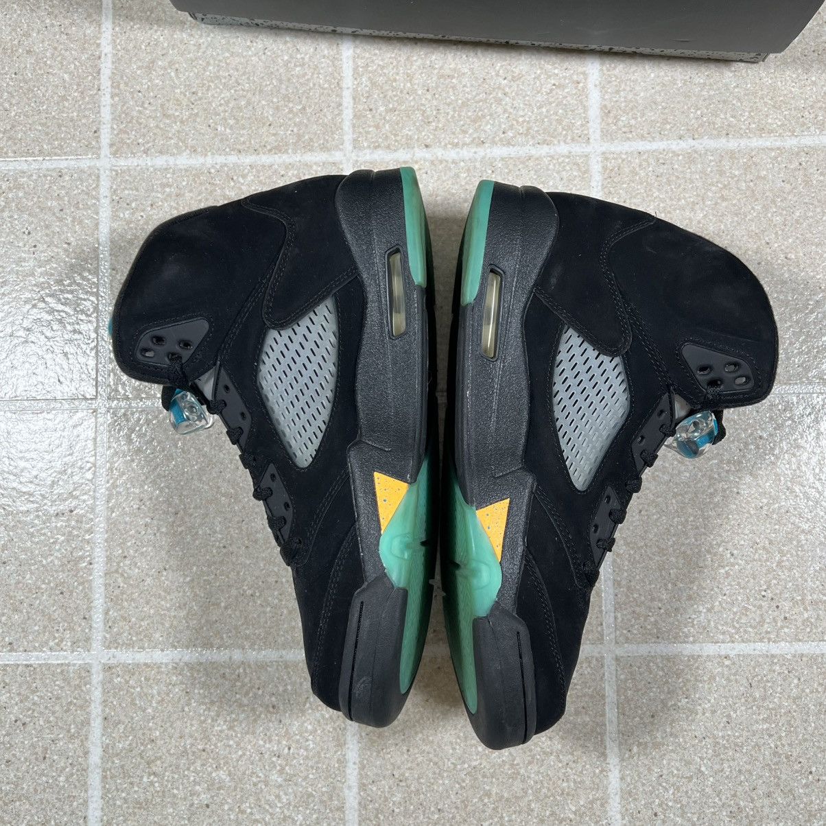 Jordan Brand Size 10- Nike Air Jordan 5 Retro Aqua Black (2023) Size US 10 / EU 43 - 8 Thumbnail