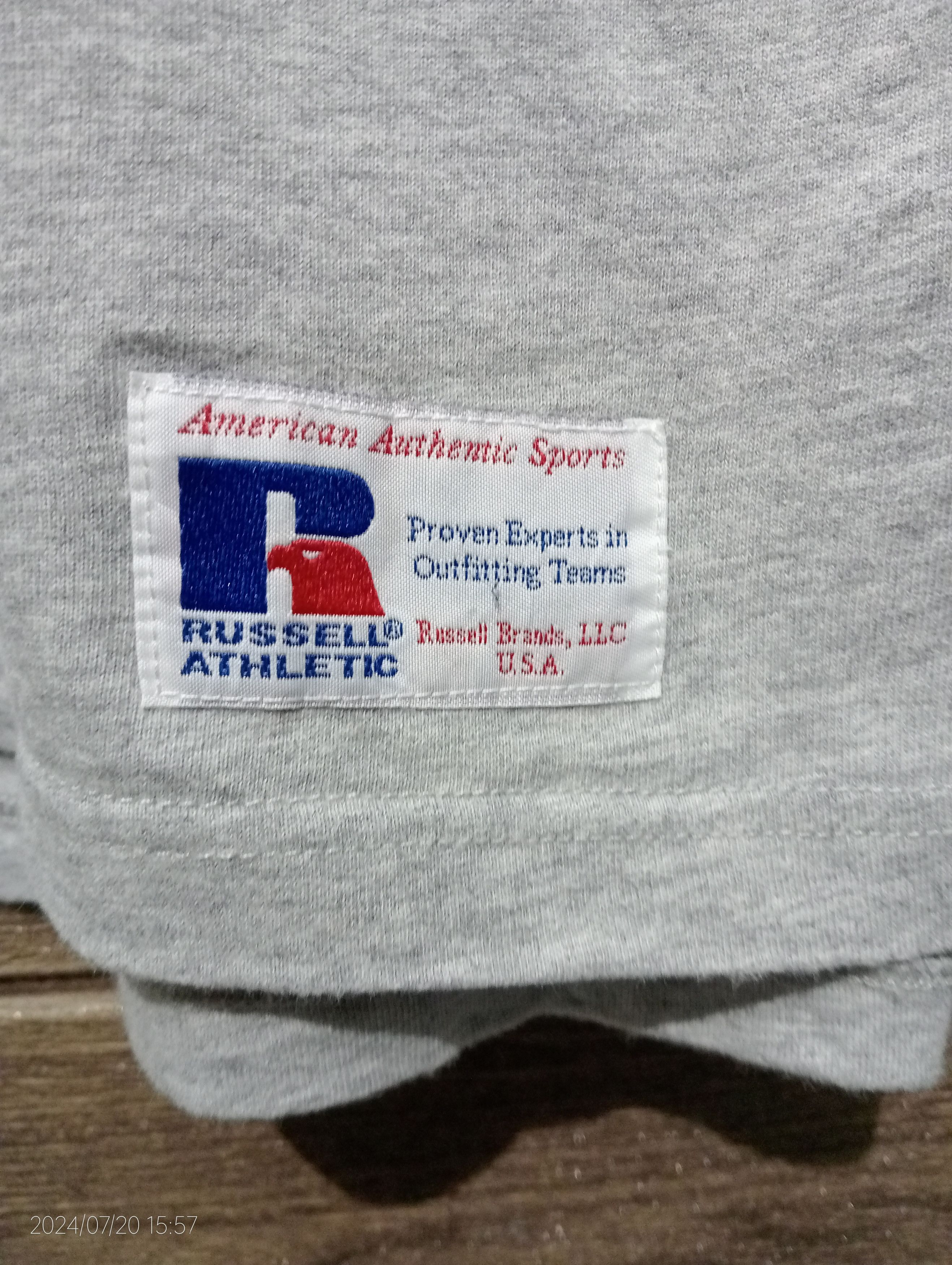 Russell Athletic Vintage Russell Athletic Spellout Tee Size US L / EU 52-54 / 3 - 4 Thumbnail