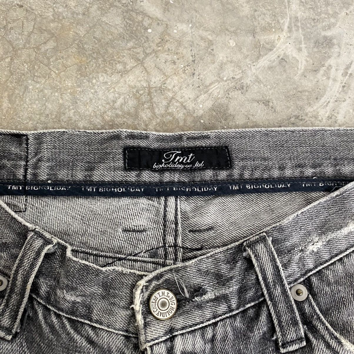 TMT VTG TMT Reconstructed Distressed Cropped Jeans Size US 30 / EU 46 - 13 Thumbnail