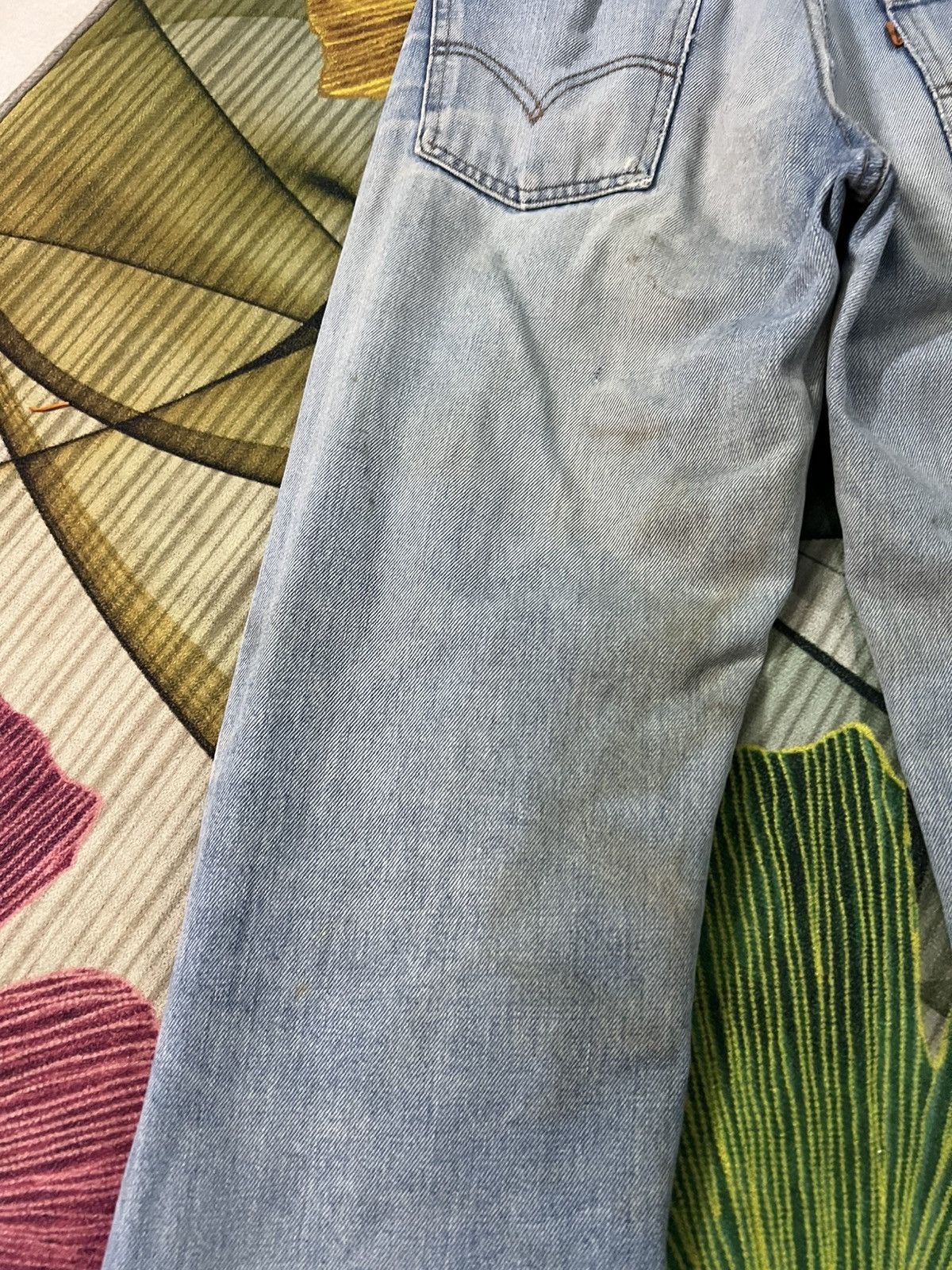 Levi's 💥Vintage Levis 515 orange Tab Mud Wash Jean Size US 28 / EU 44 - 15 Thumbnail