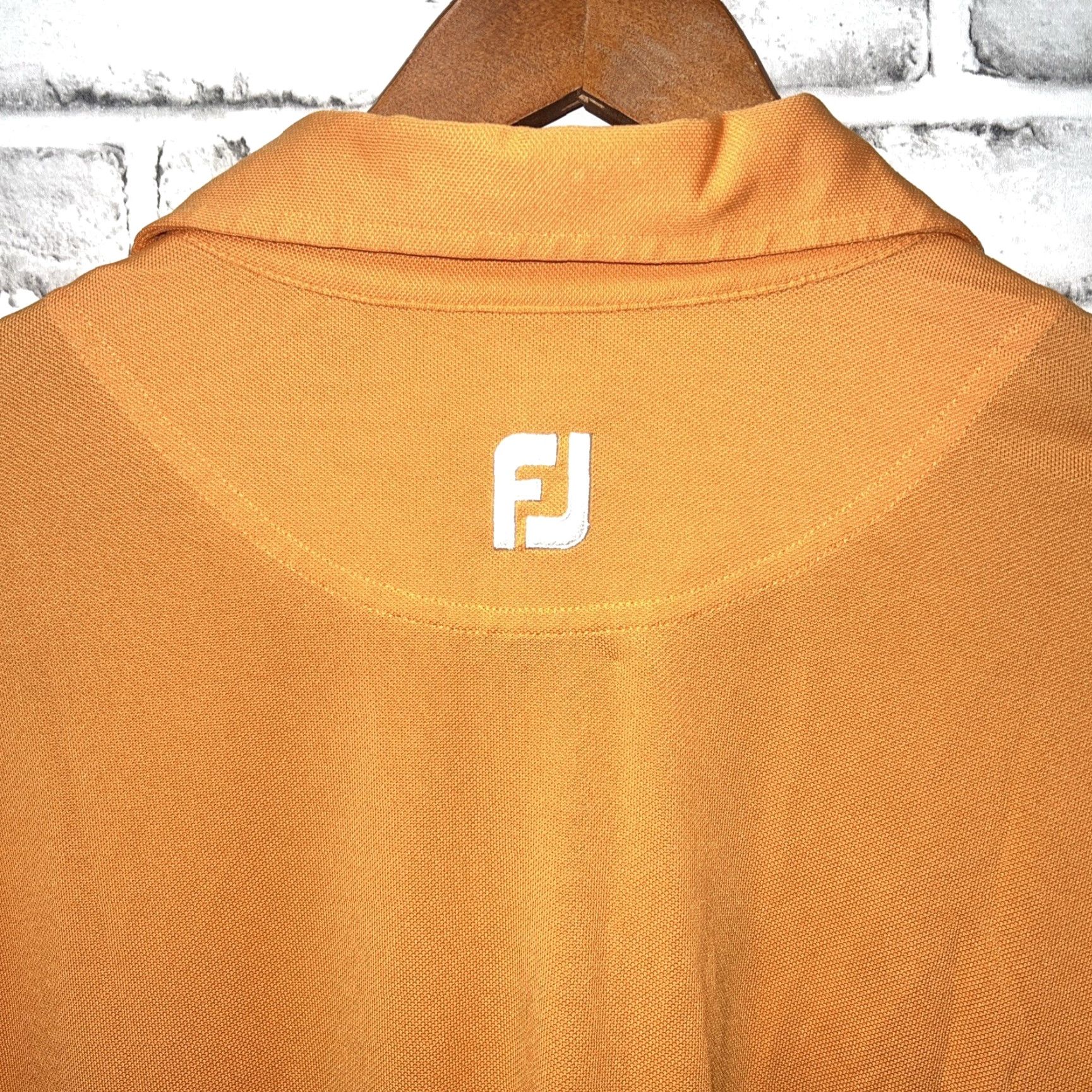 Footjoy Footjoy Polo Shirt Mens Size L Orange Size US L / EU 52-54 / 3 - 5 Thumbnail