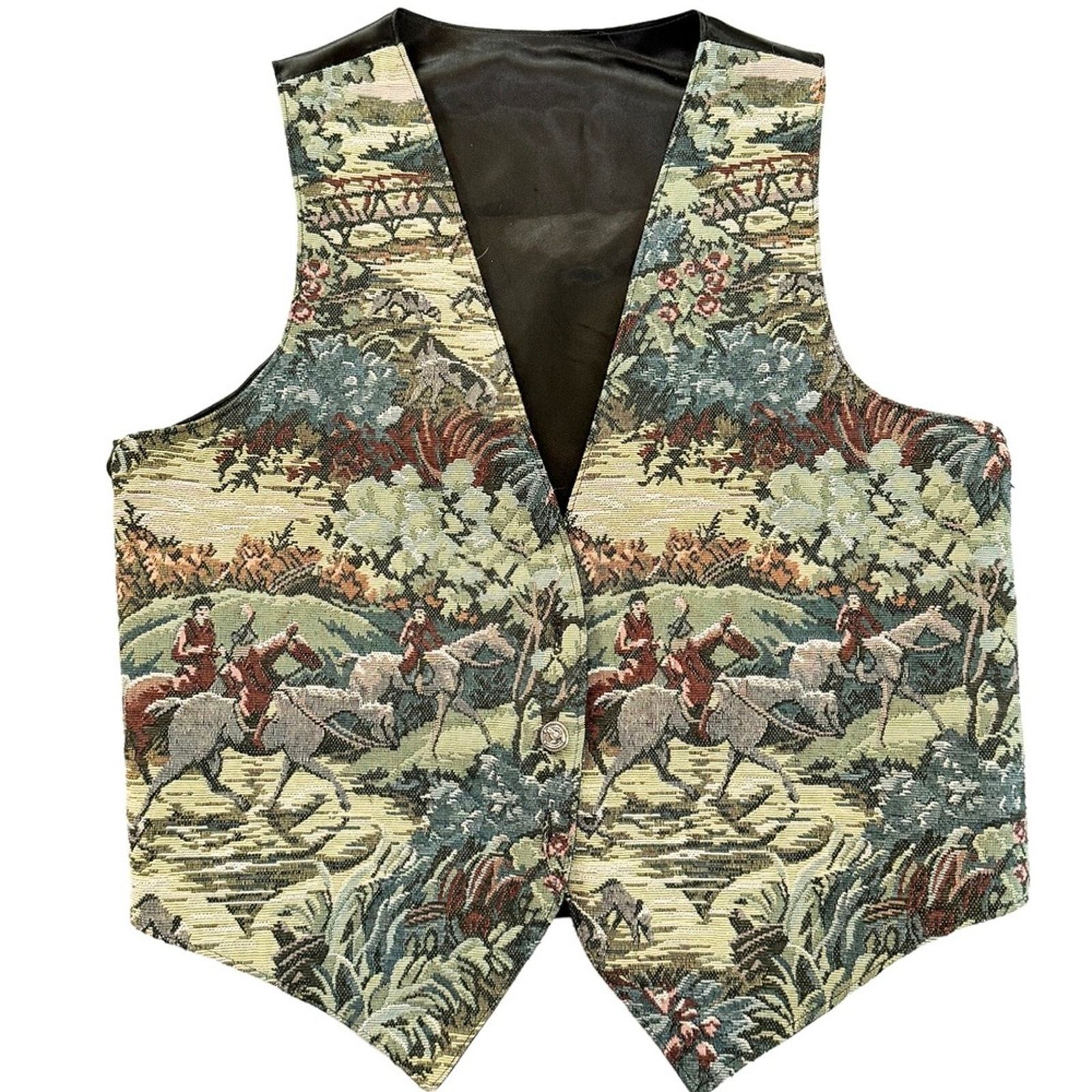 Other woven tapestry horse vest waistcoat vintage 70s Size S / US 4 / IT 40 - 1 Thumbnail