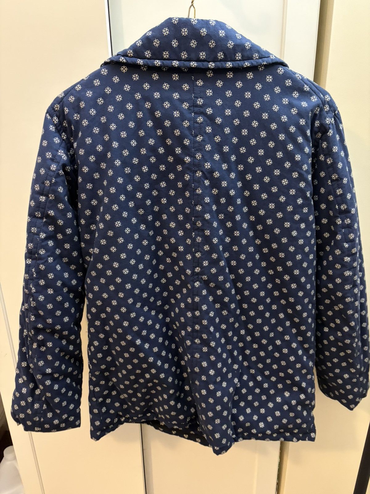Post Overalls Post Overalls Calico Pattern Padded Peacoat Size US M / EU 48-50 / 2 - 3 Thumbnail