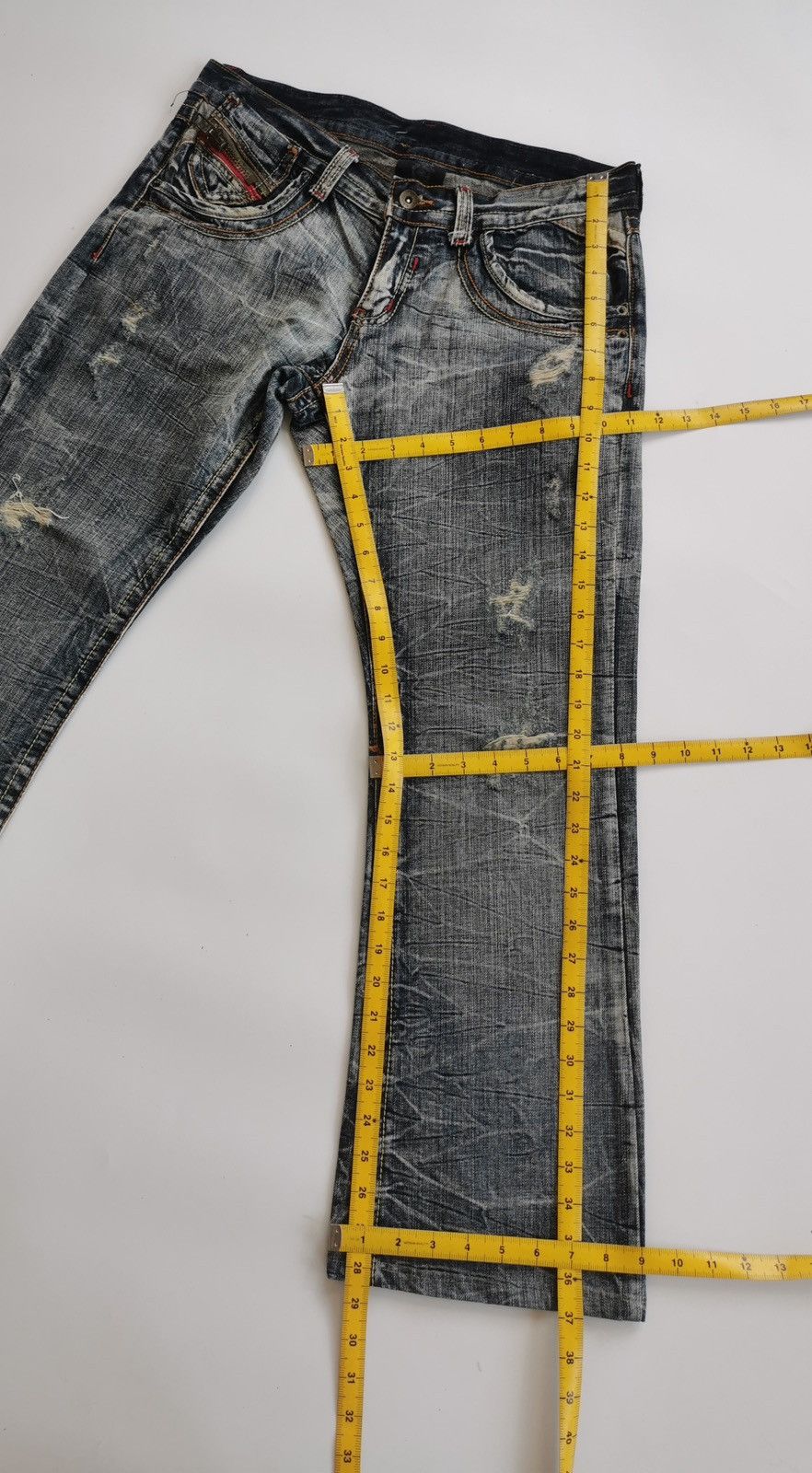 semanticdesign Semantic design Bootcut Ankle Denim Jeans Size US 32 / EU 48 - 11 Thumbnail