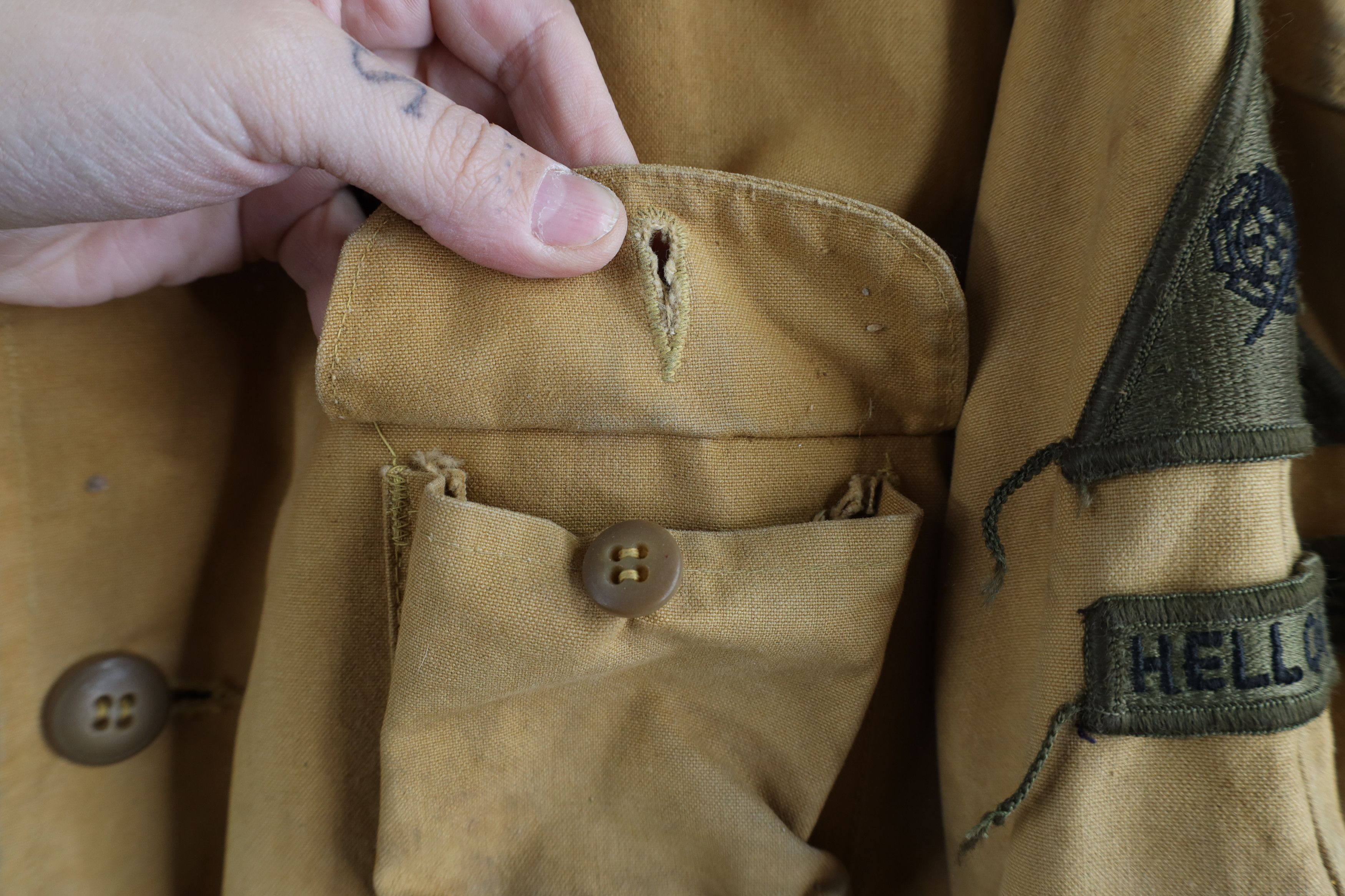 Vintage Vintage 60s Red Head Bone Dry Hunting Birding Jacket USA Size US XL / EU 56 / 4 - 8 Thumbnail