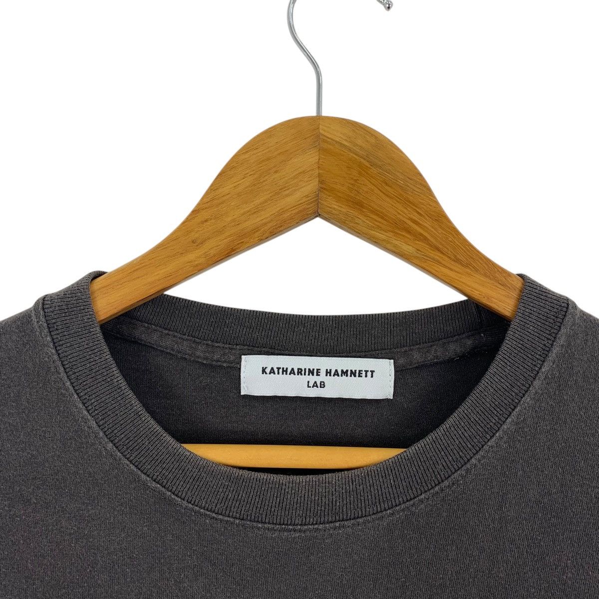 Designer × Katharine Hamnett London KATHARINE HAMNETT Centre logo embroidery designer tee Size US XL / EU 56 / 4 - 8 Thumbnail