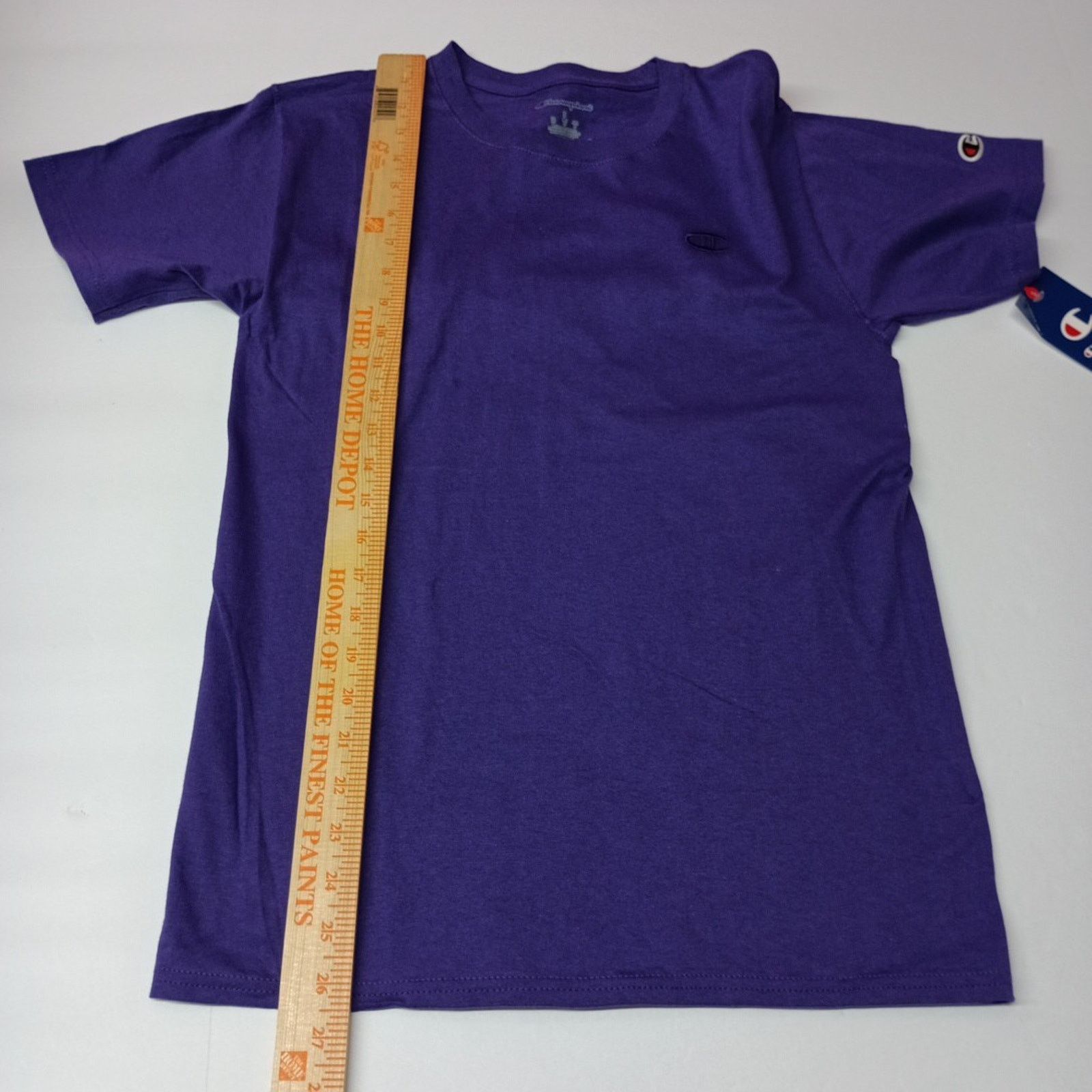 Champion Champion T-Shirt Mens S Purple Embroidered Logo Short Sleeve Size US S / EU 44-46 / 1 - 5 Thumbnail