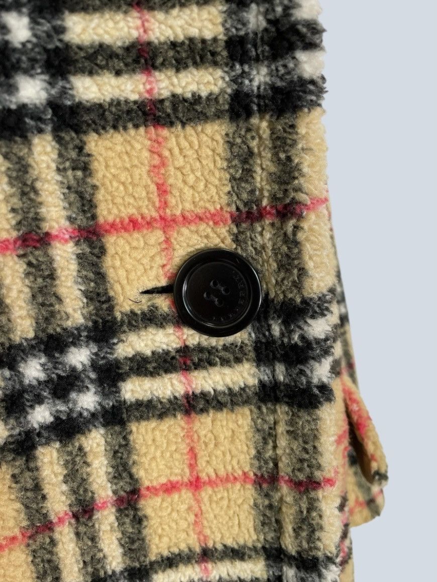 Burberry Burberry double-breasted Teddy coat in wool Check, 42. Size M / US 6-8 / IT 42-44 - 5 Thumbnail