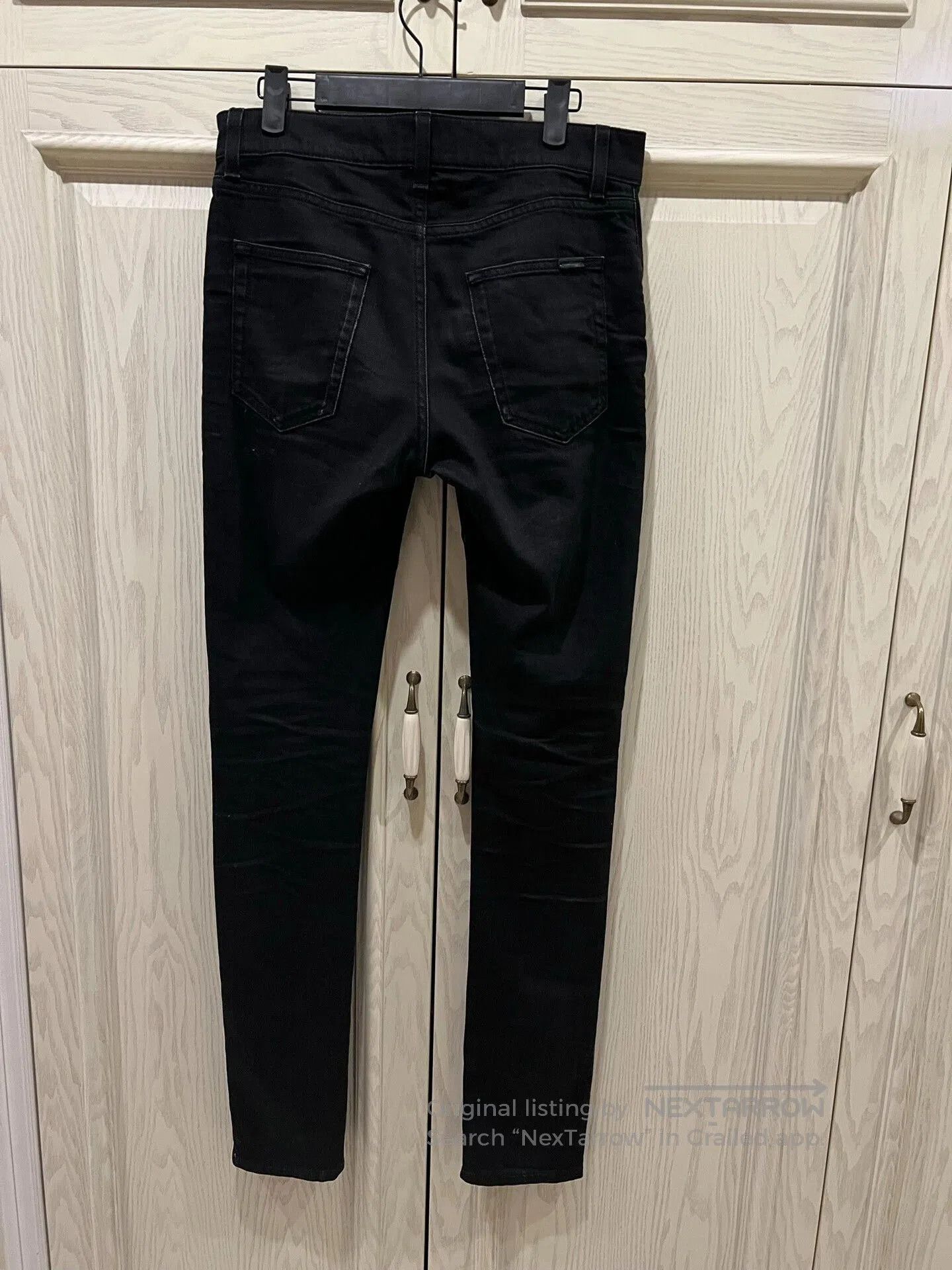 Saint Laurent Paris saint laurent black new denim pants. Size US 29 - 2 Thumbnail
