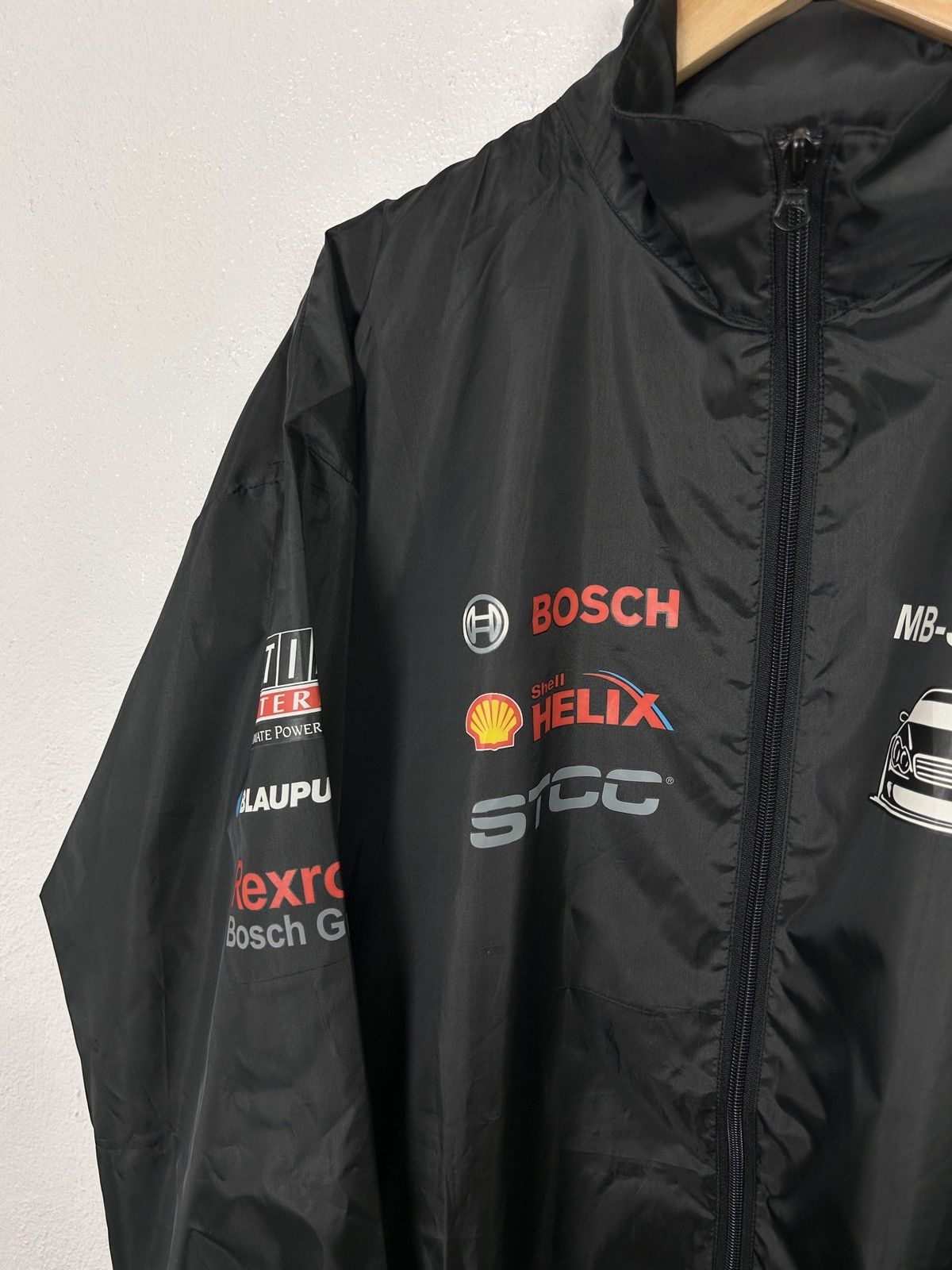 Mercedes-Benz Vintage Bosch Motorsport Mercedes Racing Jacket In Black Size US XL / EU 56 / 4 - 2 Thumbnail