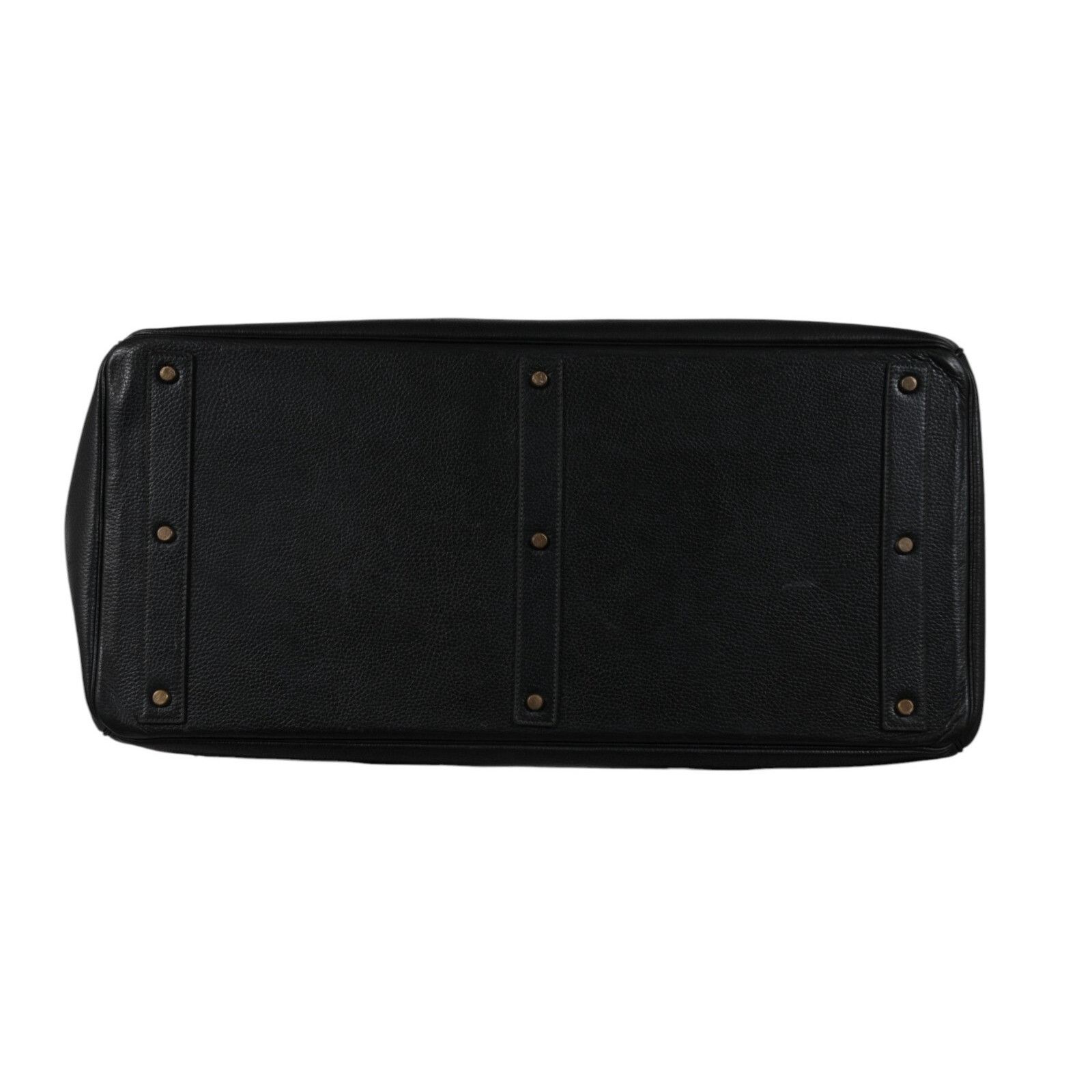 Hermes Haut à Courroies Hac 60 Black Ardennes Gold Carry On Bag Size ONE SIZE - 14 Thumbnail