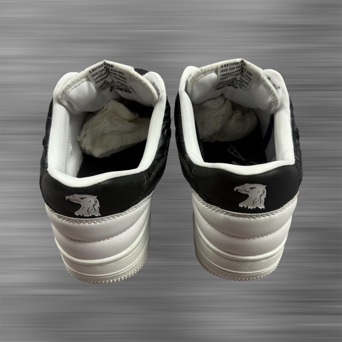 Bape A Bathing Ape Bape Sta Low Future Shoes Size US 9.5 / EU 42-43 - 4 Thumbnail