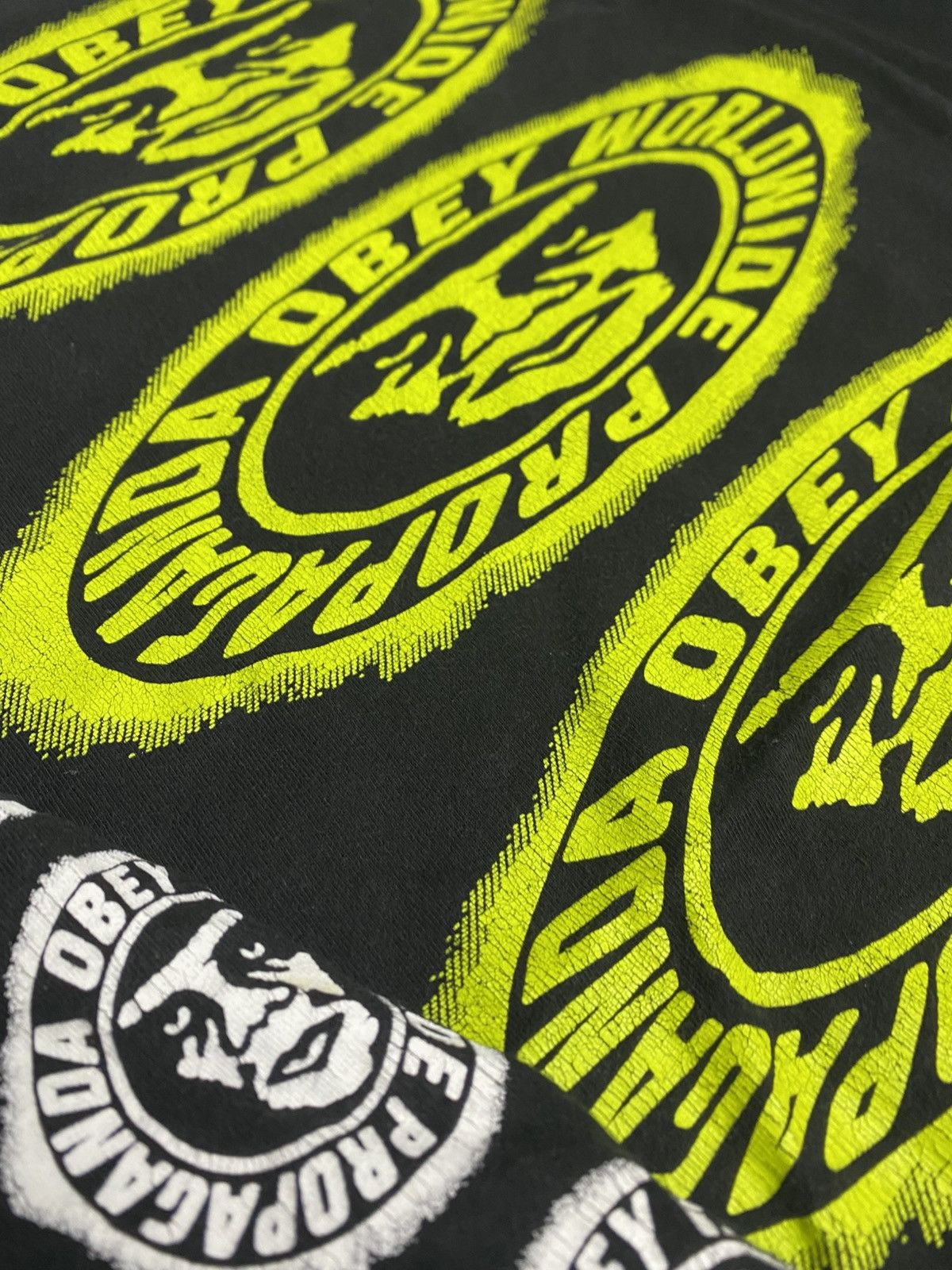 Obey Vintage y2k Obey Big Logo Size US XL / EU 56 / 4 - 3 Thumbnail