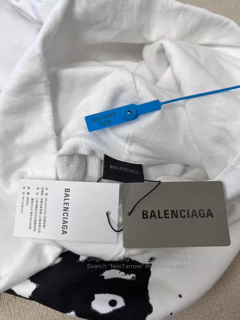 Balenciaga Balenciaga Letter logo print crew-neck long-sleeve sweatsh Size US XS / EU 42 / 0 - 5 Thumbnail