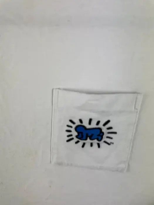 Japanese Brand Uniqlo keith haring T-shirt Size XS white pocket logo Size US XS / EU 42 / 0 - 4 Thumbnail