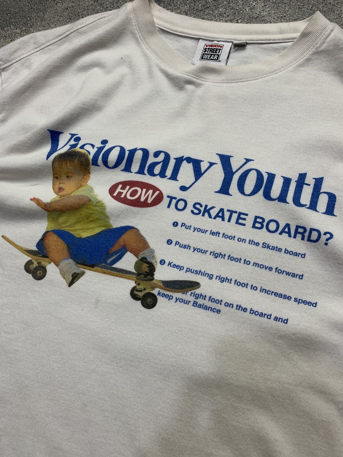 Vision Streetwear Vision Streetwear - How to Skateboard? Tee Size US L / EU 52-54 / 3 - 2 Thumbnail