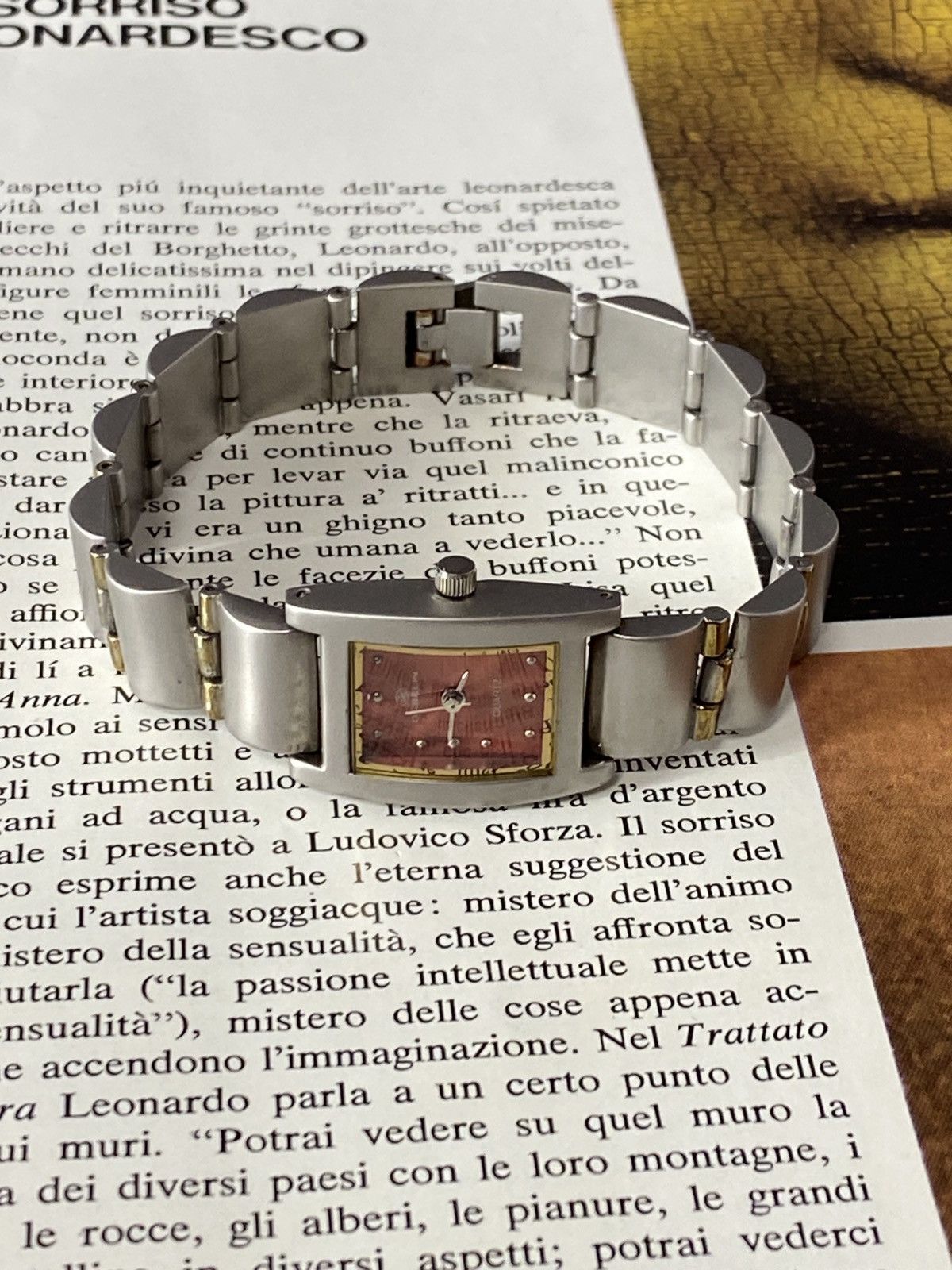 Japanese Brand Vintage Silver Tone Watch Purple Dial Y2K Unisex Style Size ONE SIZE - 1 Thumbnail