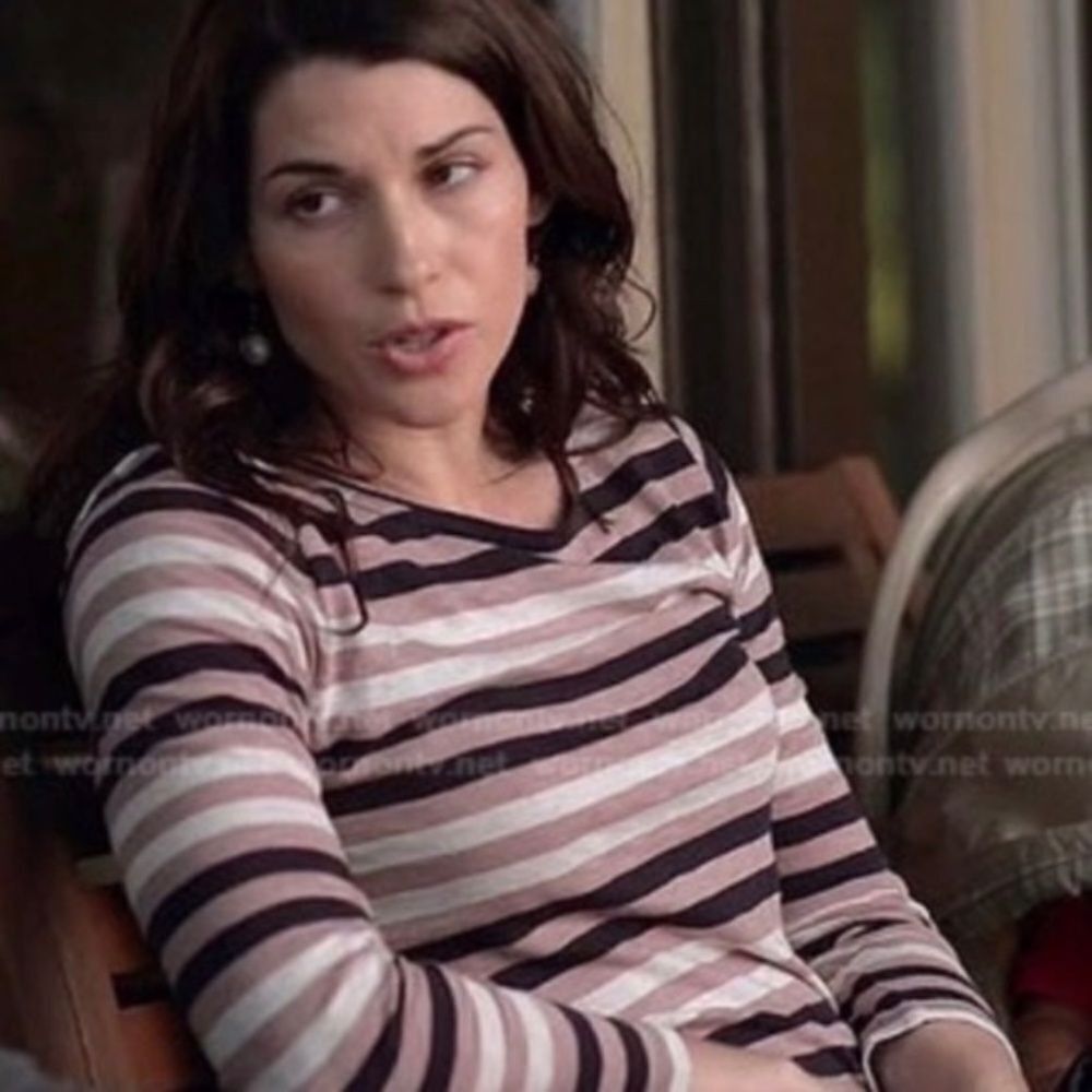 J.Crew J. Crew Striped Painter Tee Women’s Small – Pink Black White Size S / US 4 / IT 40 - 5 Thumbnail