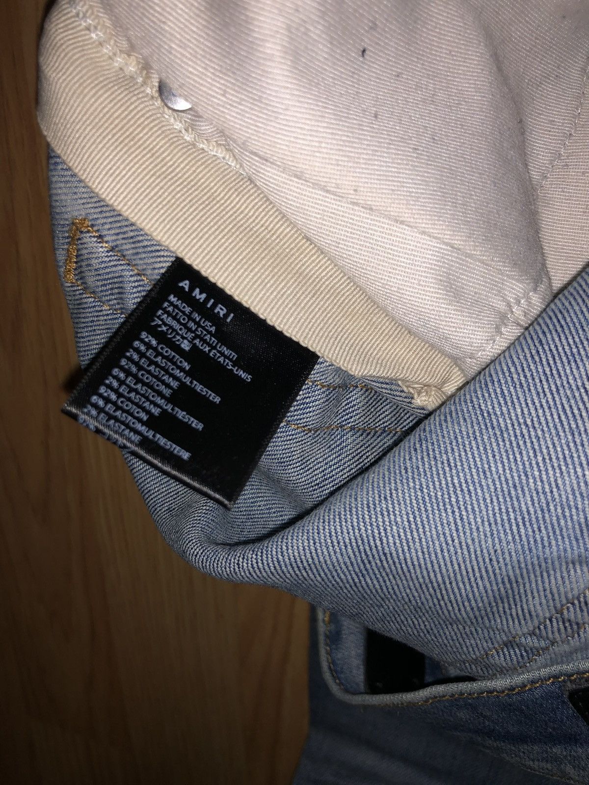Amiri Amiri Thrasher Plus Jeans Clay - Size 30 Size US 30 / EU 46 - 9 Thumbnail