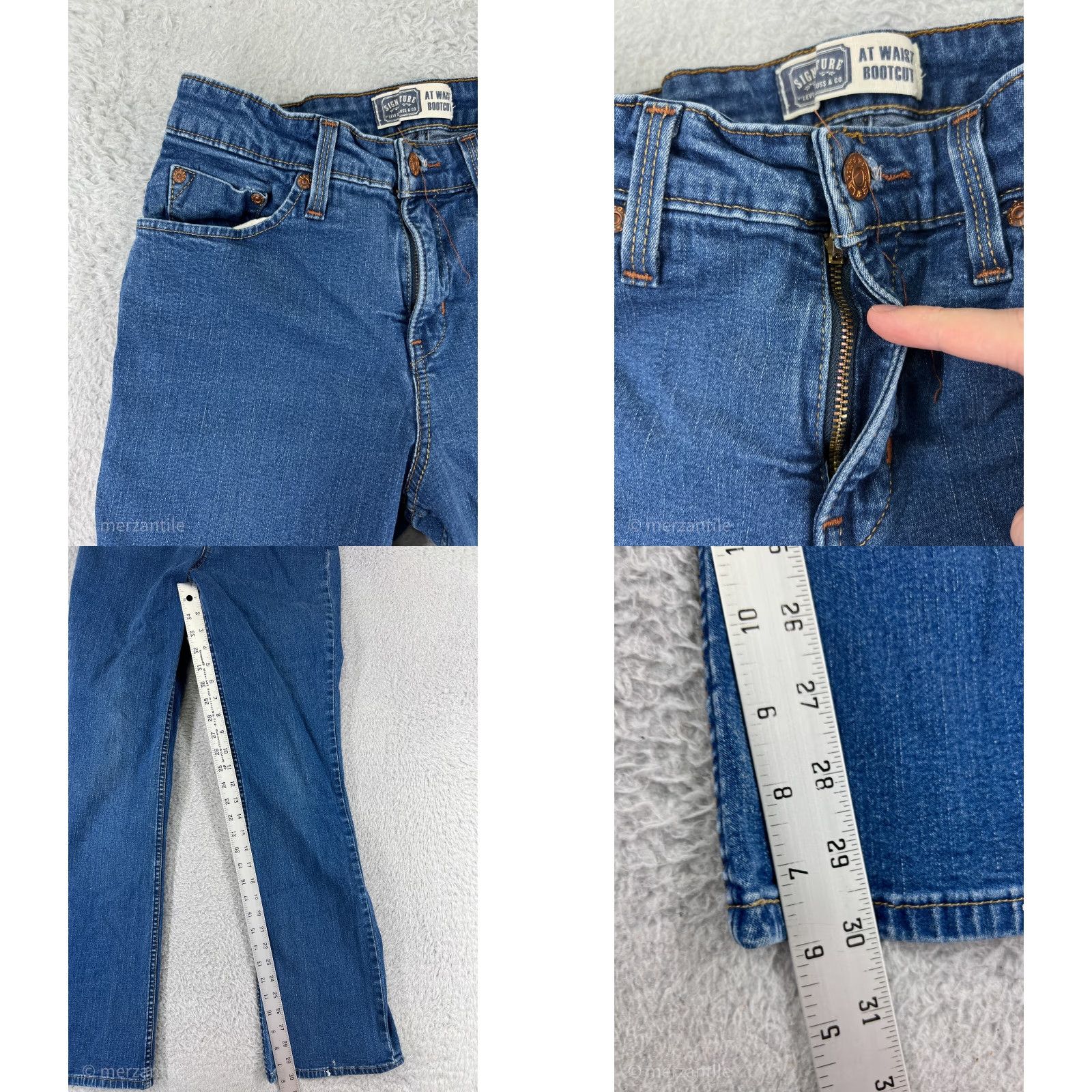 Levi's Levi's Jeans Women Adult 30 Blue Denim Bootcut Stretch Modern Womens Size 30" / US 8 / IT 44 - 8 Thumbnail