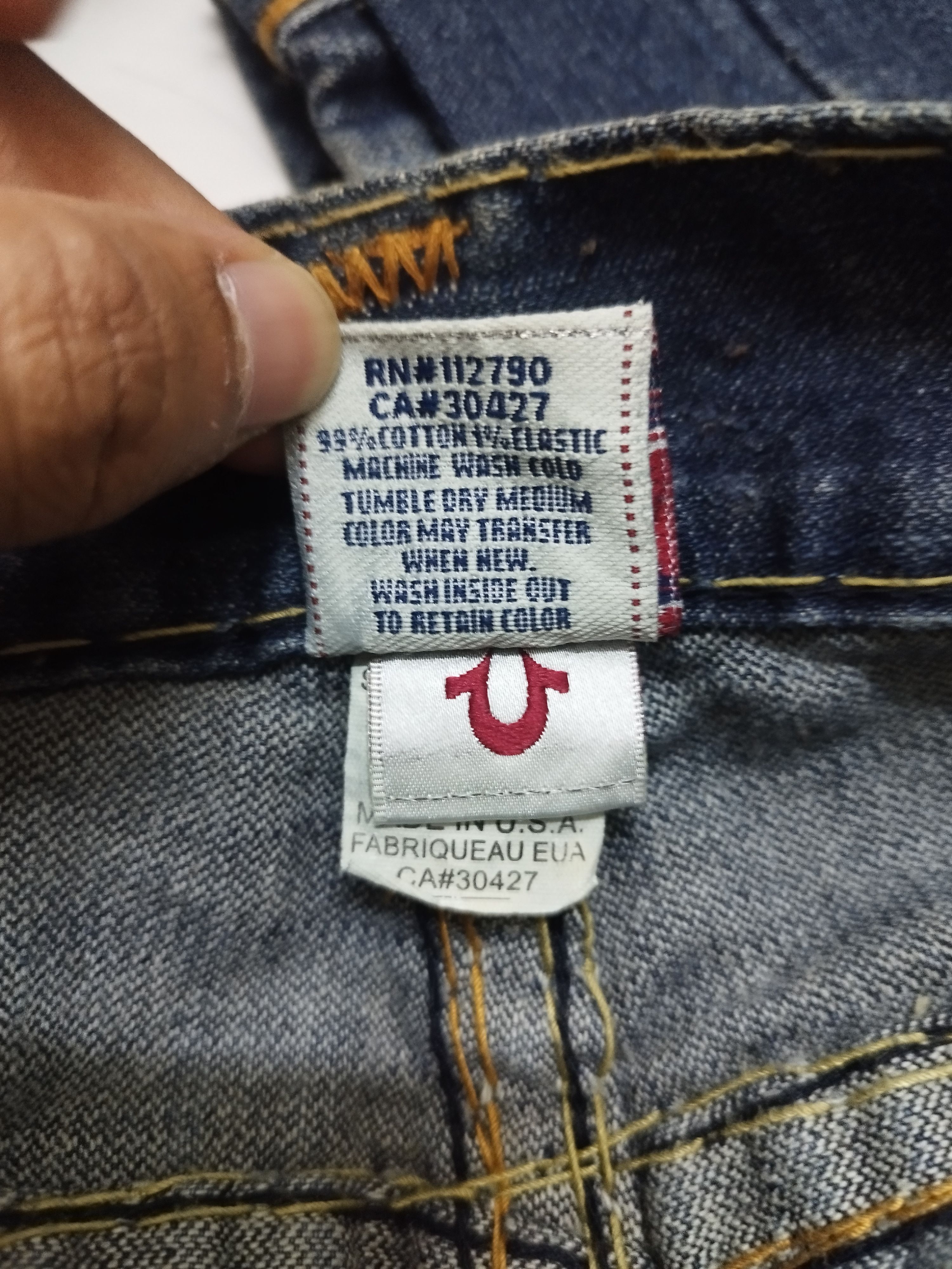 True Religion TRUE RELIGION SECTION BTLLY SUPER OT Size US 32 / EU 48 - 13 Thumbnail