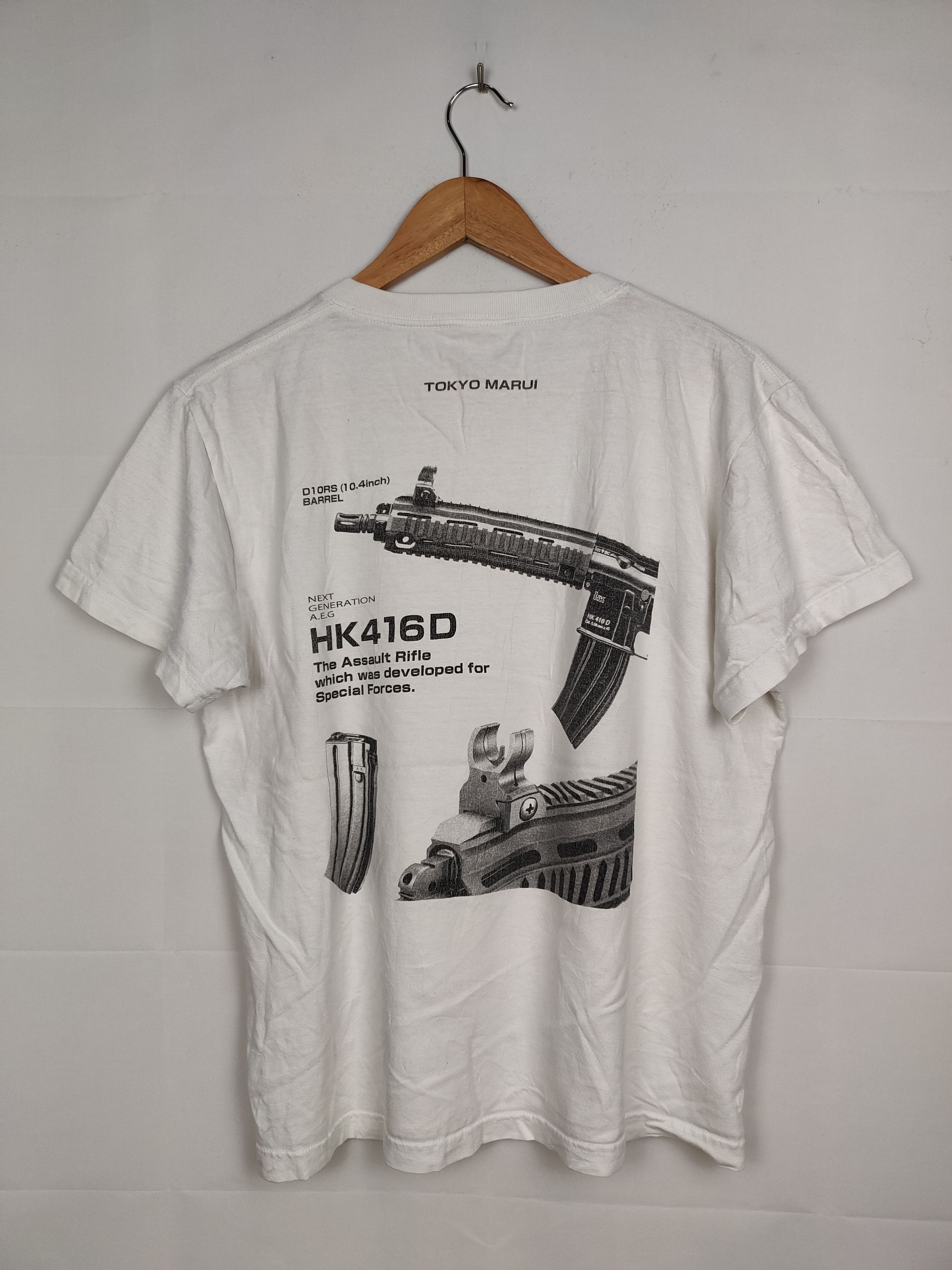 Japanese Brand HK416D gun Anatomi Shirt Size US M / EU 48-50 / 2 - 5 Thumbnail