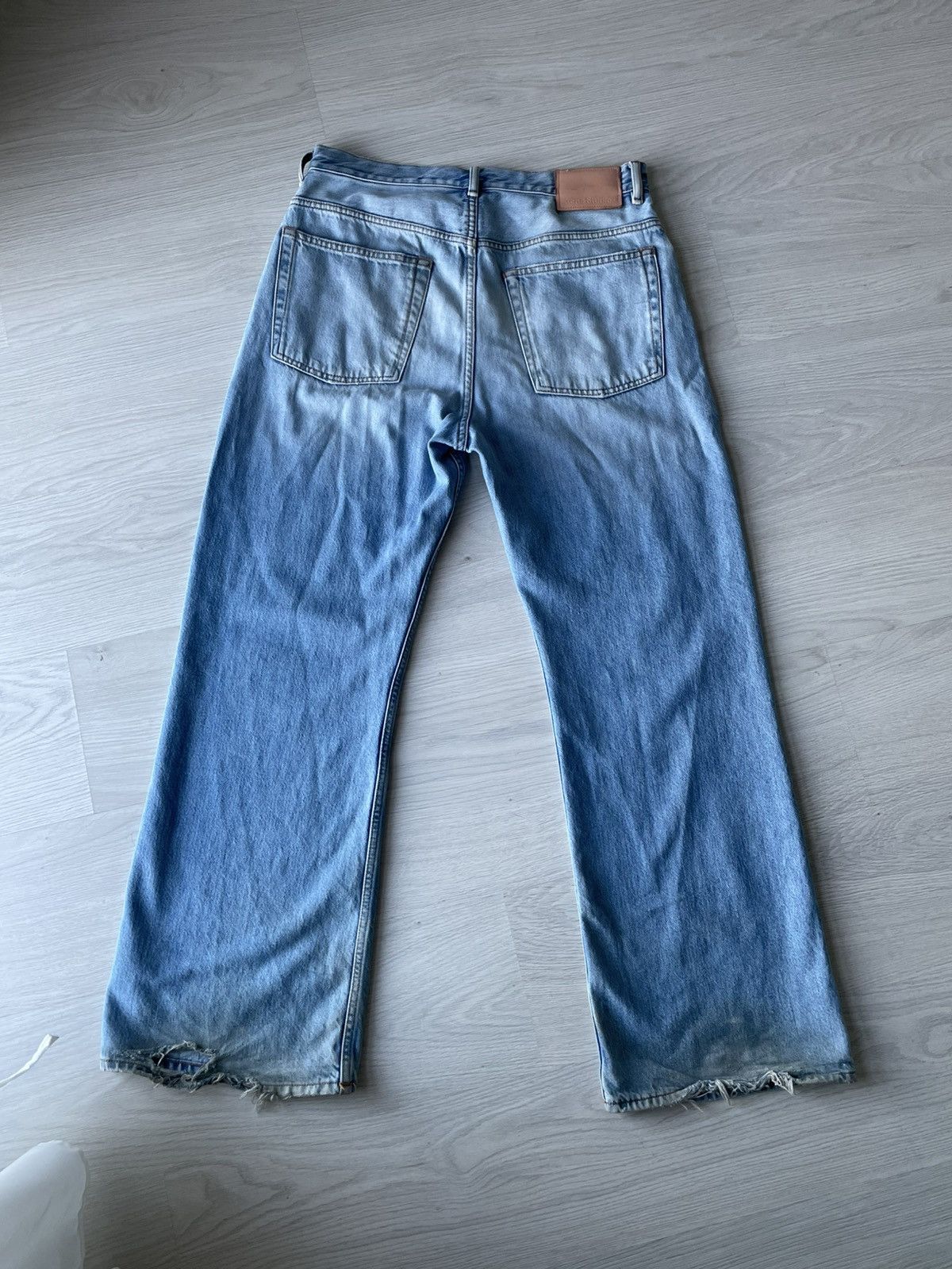 Acne Studios Acne Studios 2021M Light Blue Jeans Size US 33 - 8 Thumbnail