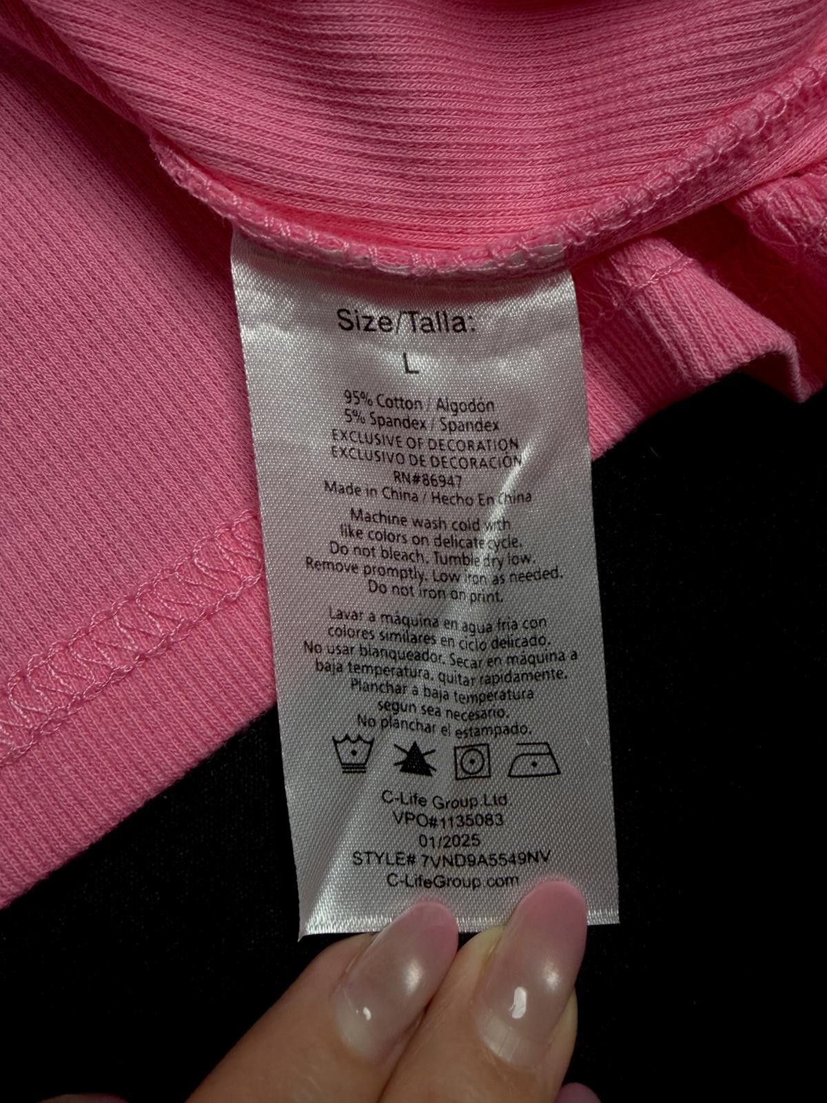 Von Dutch Y2k Von Dutch Classic Cropped Pink Blue Tank Top L Size L / US 10 / IT 46 - 9 Thumbnail