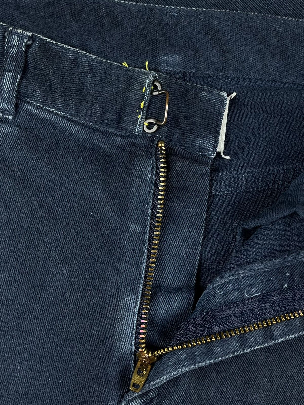 Maison Margiela AW15 Maison Margiela Line 10 Stitched Navy Blue Slim Jeans Size US 30 / EU 46 - 5 Thumbnail