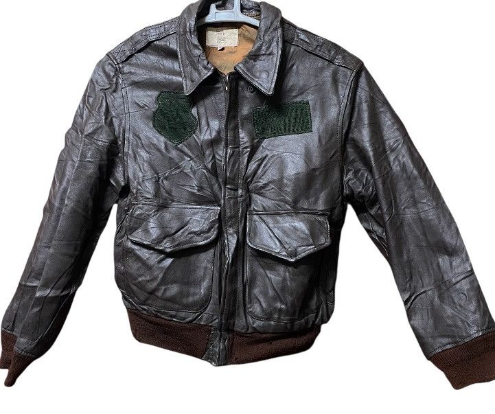 60s Orchard M/C Inc Pilot Type A2 Air Force Bomber Leather