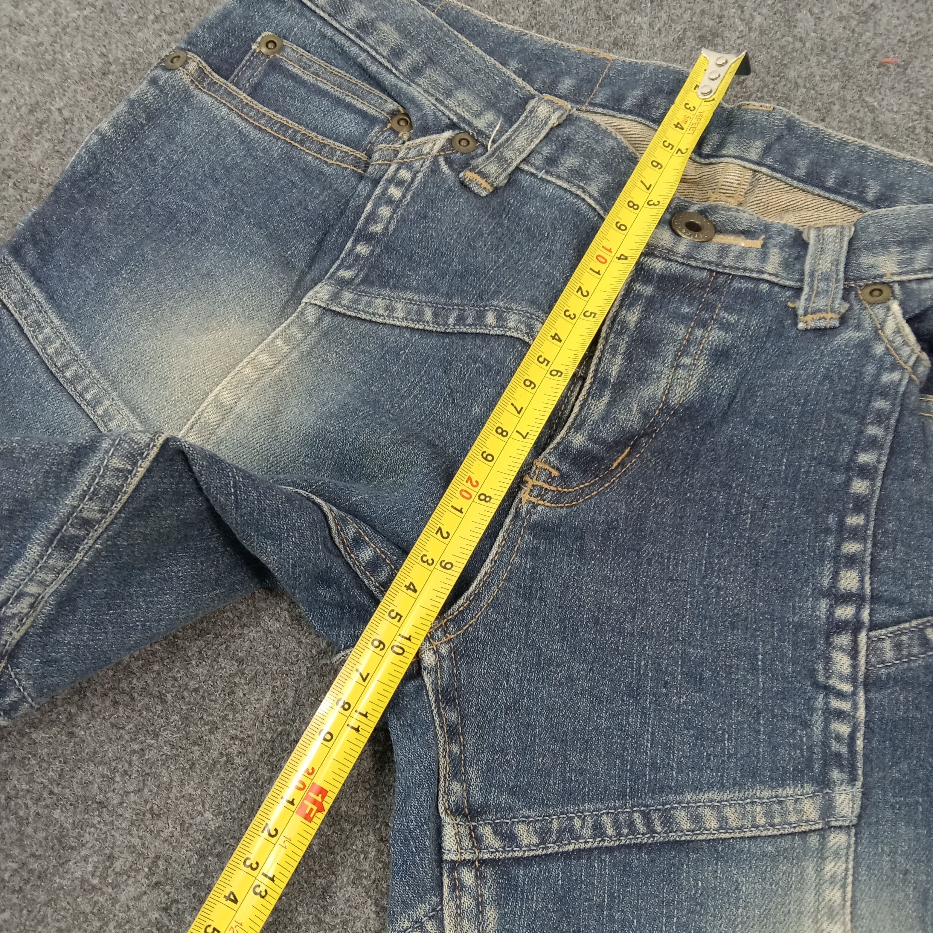 Hysteric Glamour Hysterics Glamour Patchwork Flare Denim Jeans C265N4 Size 31" - 10 Thumbnail