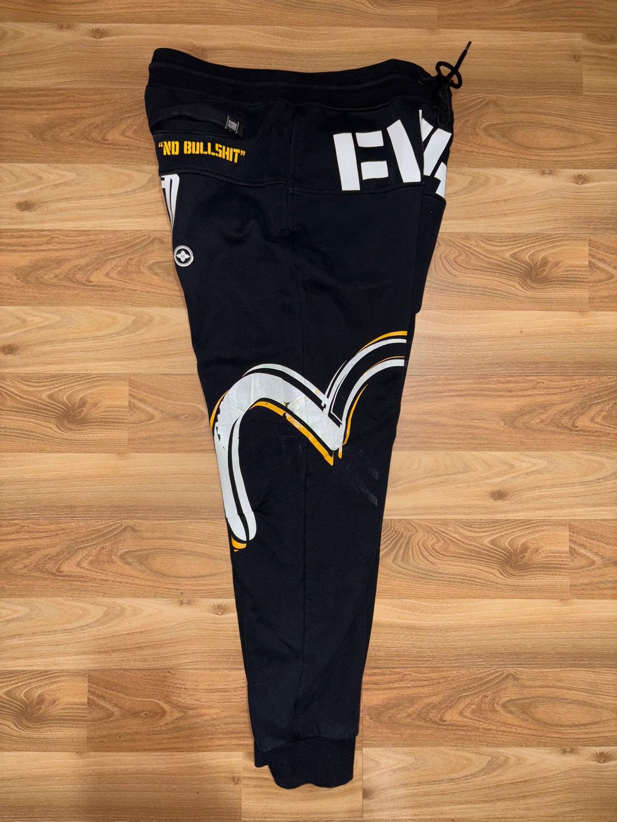 Evisu Y2K x Vintage x Evisu Kuro x spell out graphic sweatpants Size US 33 - 4 Thumbnail