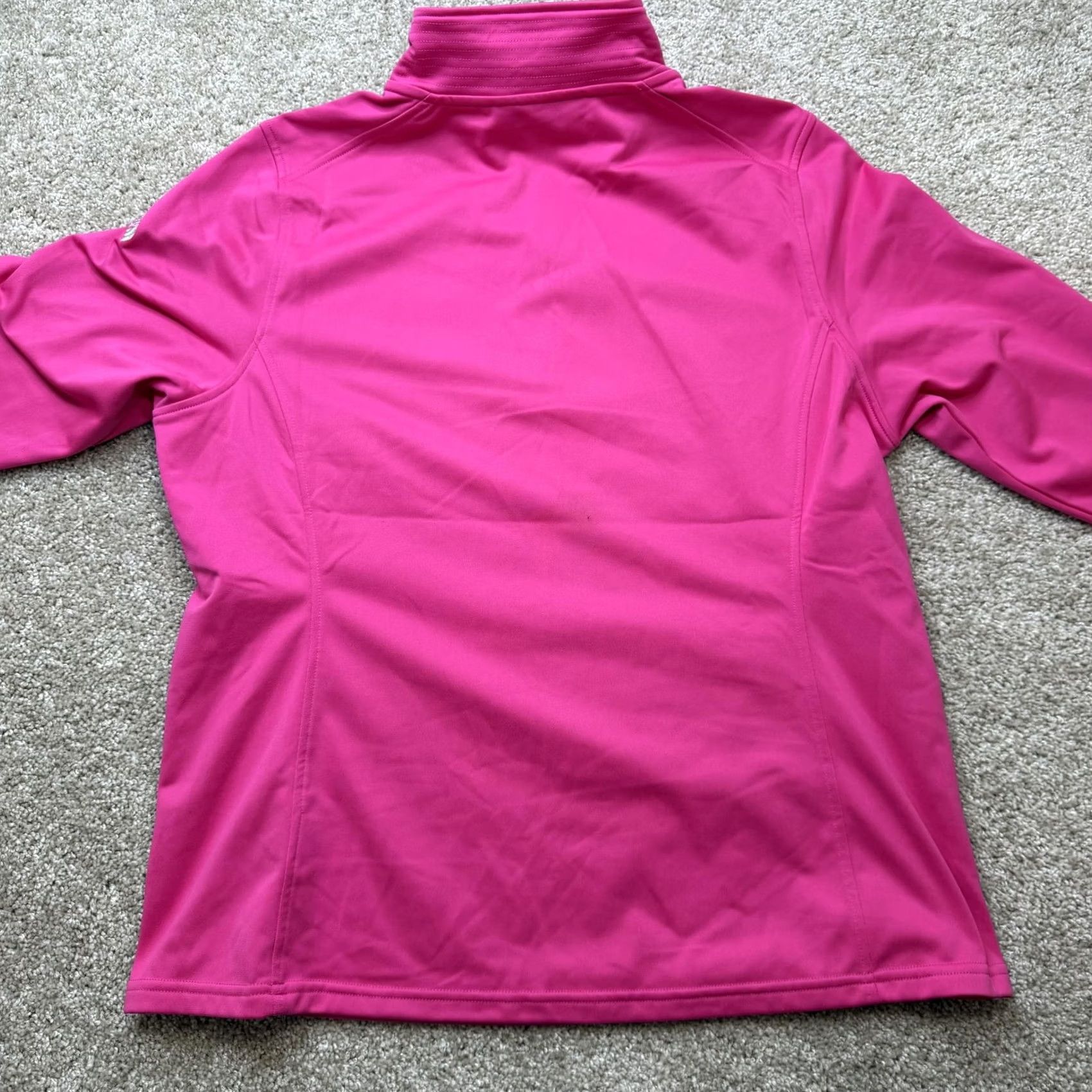 The North Face The North Face Fleece Pullover Womens XXL Pink 1/4 Zip Mock Neck Long Sleeve Size XXL / US 16-18 / IT 52-54 - 6 Thumbnail