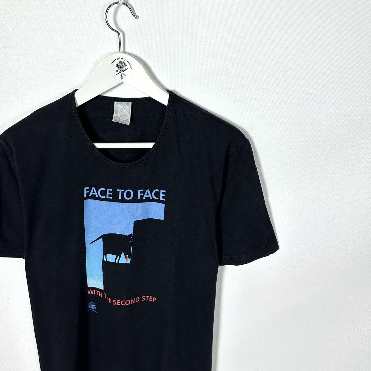 Vintage Vintage 90s Richard Stine Face To Face second step tee y2k Size US M / EU 48-50 / 2 - 2 Thumbnail
