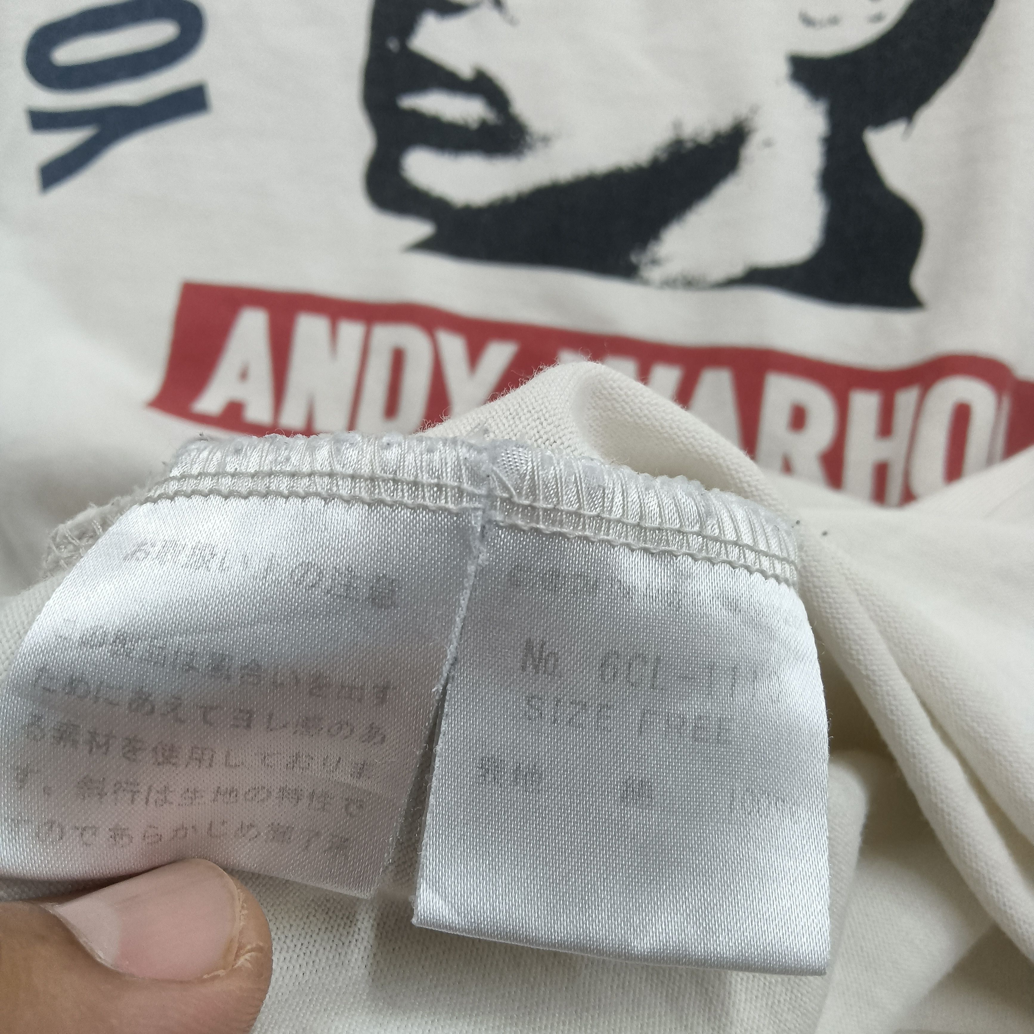 Andy Warhol × Hysteric Glamour Hysteric Glamour x Andy Warhol Your 15 Minutes Are Up #C Size US M / EU 48-50 / 2 - 6 Thumbnail