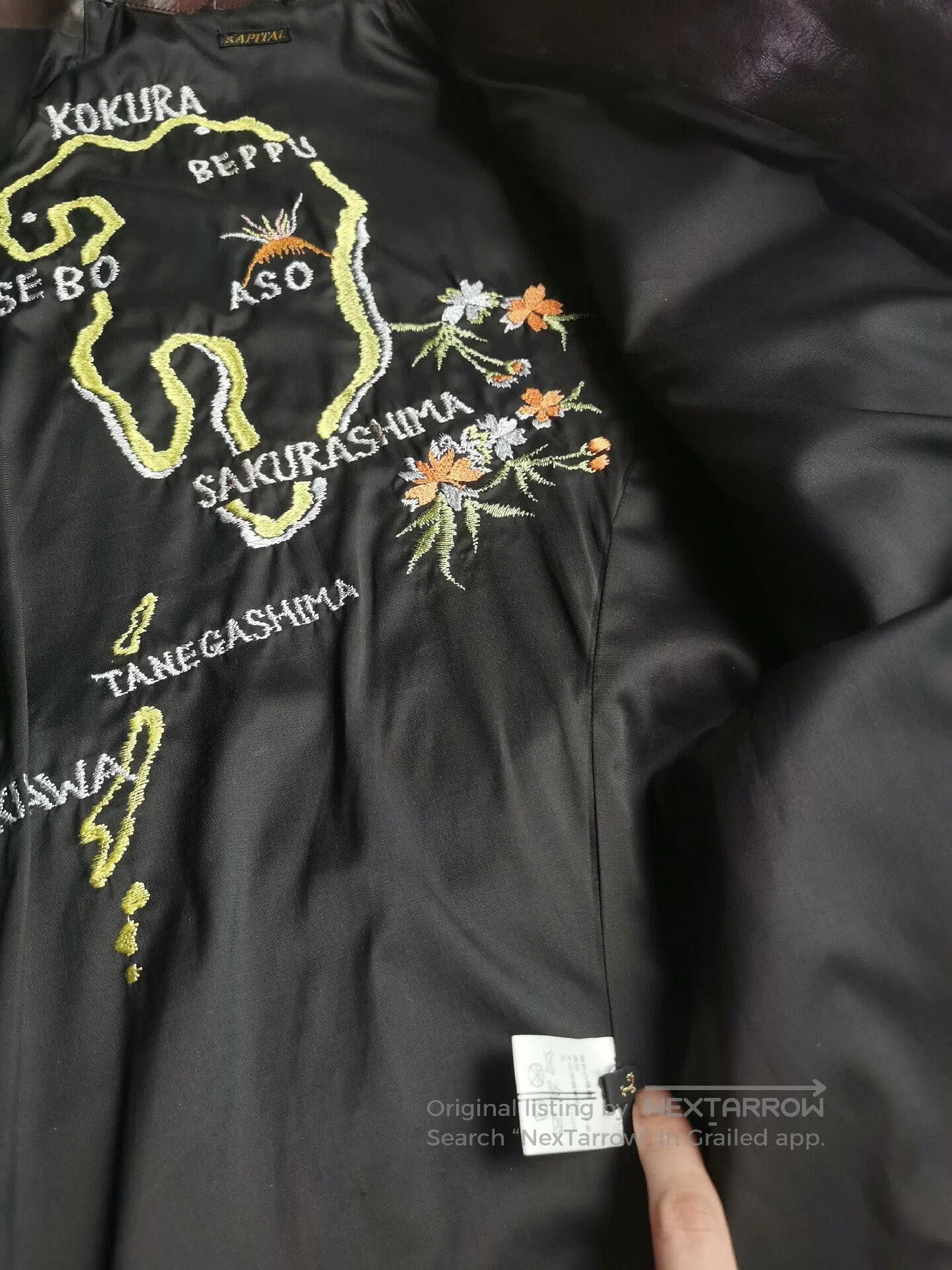 Kapital Kapital Distressed Black Leather Jacket. Size US M / EU 48-50 / 2 - 4 Thumbnail