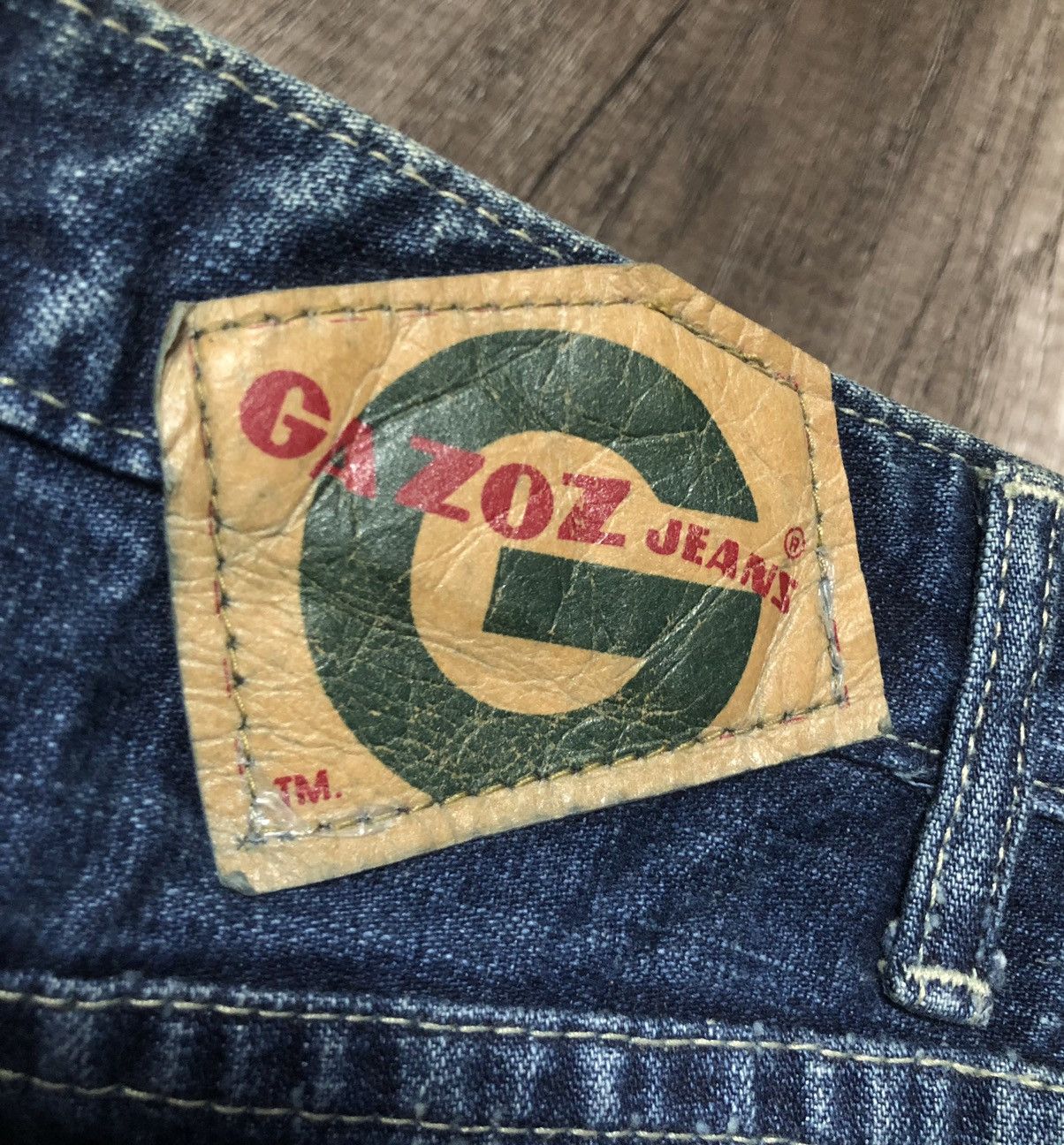 Designer × Hysteric Glamour Vintage Gazoz Jeans Rare Zipper Design Size US 29 - 16 Thumbnail