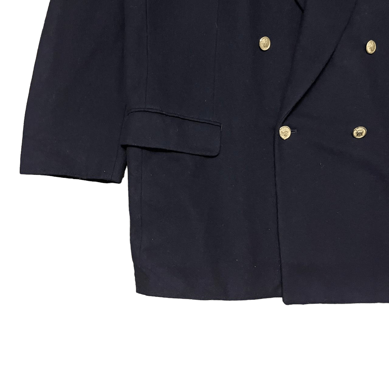Takeo Kikuchi Vintage Takeo Kikuchi Signature Wool Double Breasted Coat Size US XXL / EU 58 / 5 - 3 Thumbnail