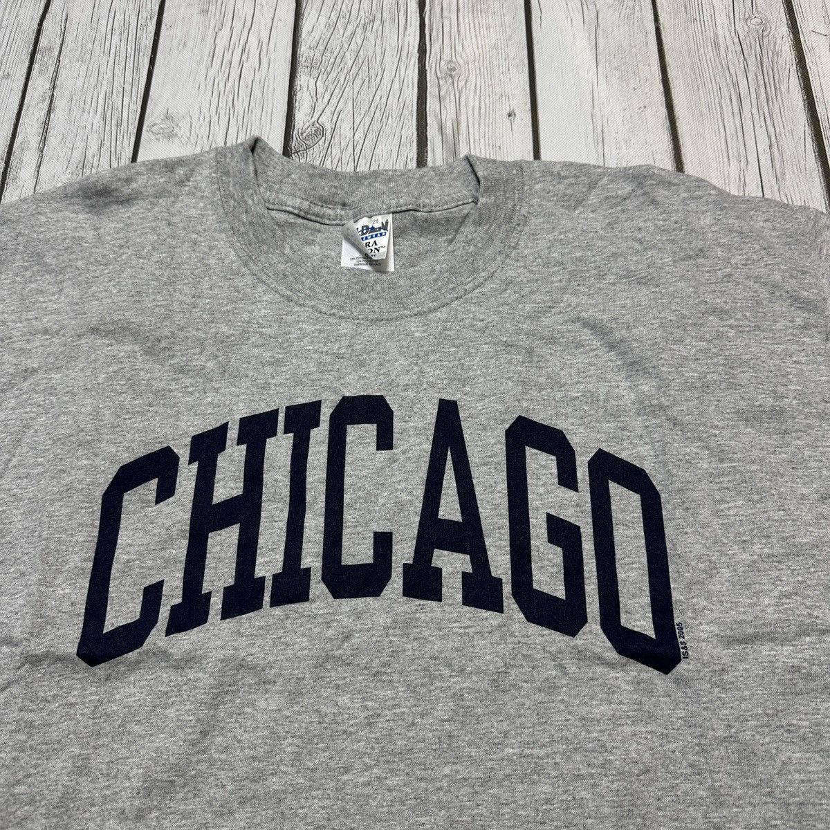 Gildan × Vintage Vintage Chicago tee Size US L / EU 52-54 / 3 - 3 Thumbnail
