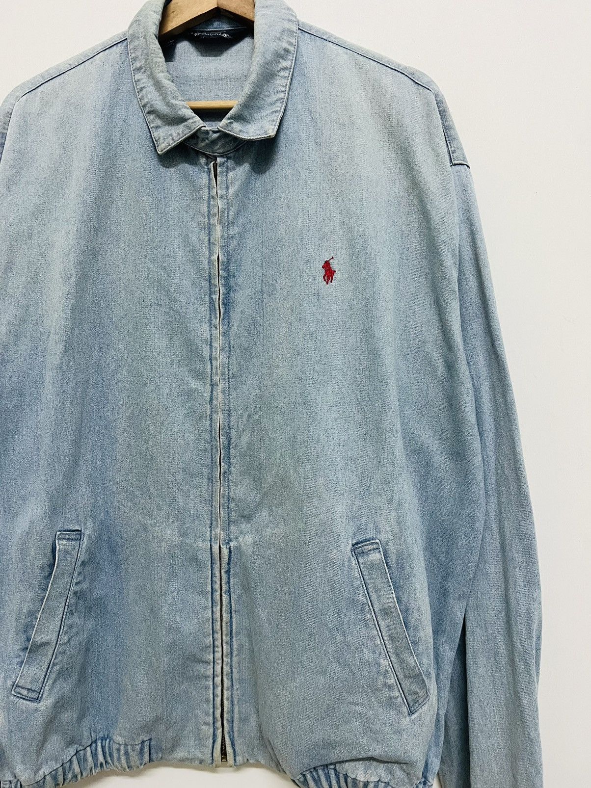 Designer × Polo Ralph Lauren × Vintage Vintage Polo Ralph Lauren Zipper Jacket Size US L / EU 52-54 / 3 - 3 Thumbnail